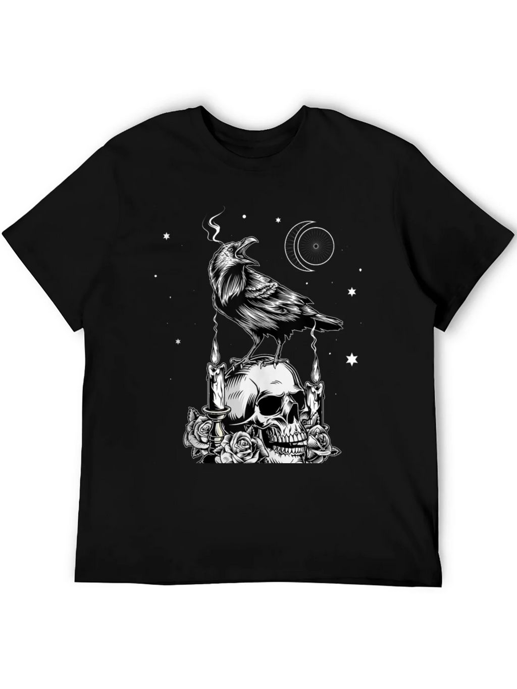 Raven & Skull Graphic Tee product image 5