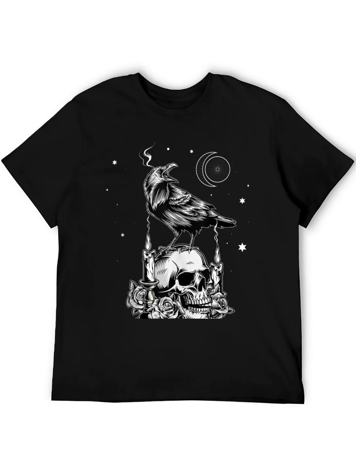 Raven & Skull Graphic Tee product image 5