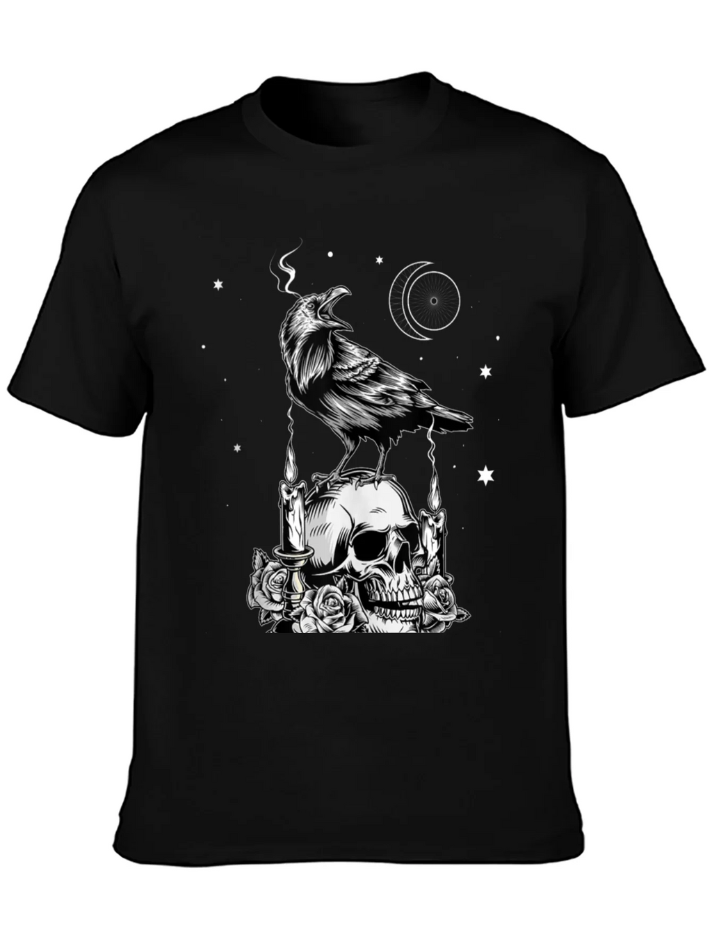 Raven & Skull Graphic Tee product image 3