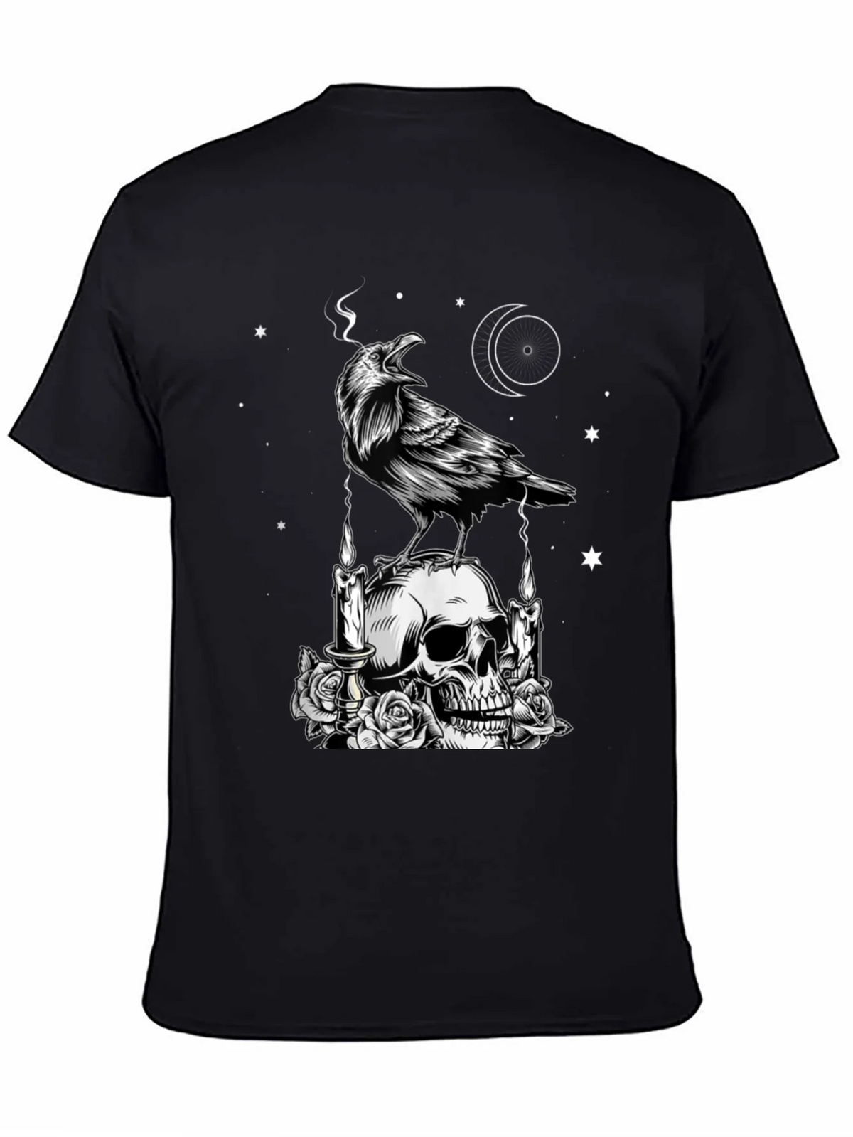 Raven & Skull Graphic Tee product image 4