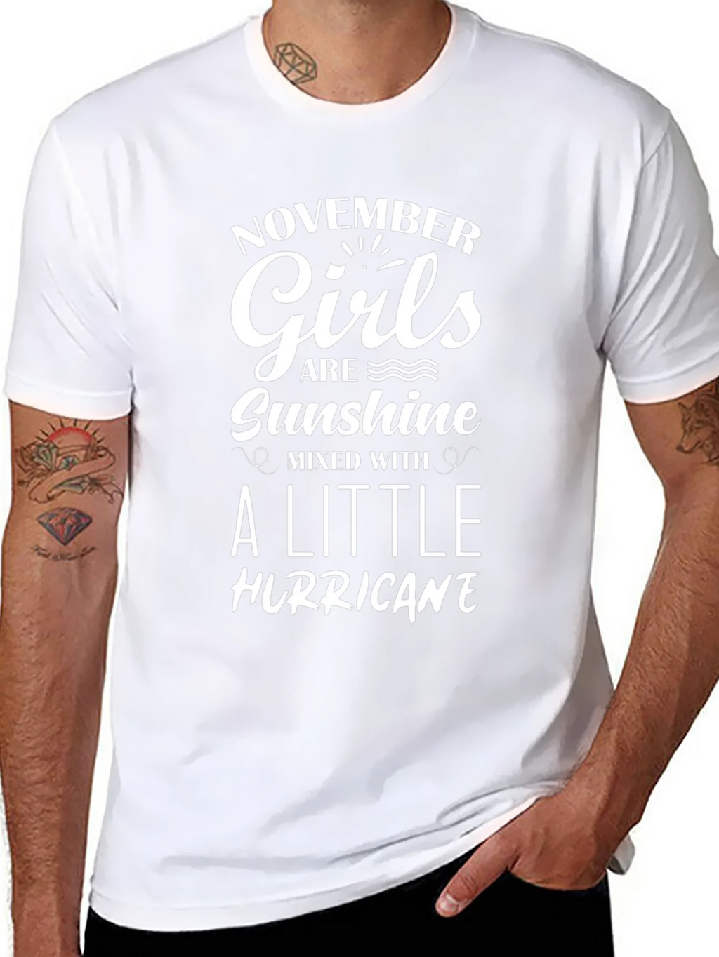 November Girls T-Shirt - Sunshine & Hurricane Tee product image 7