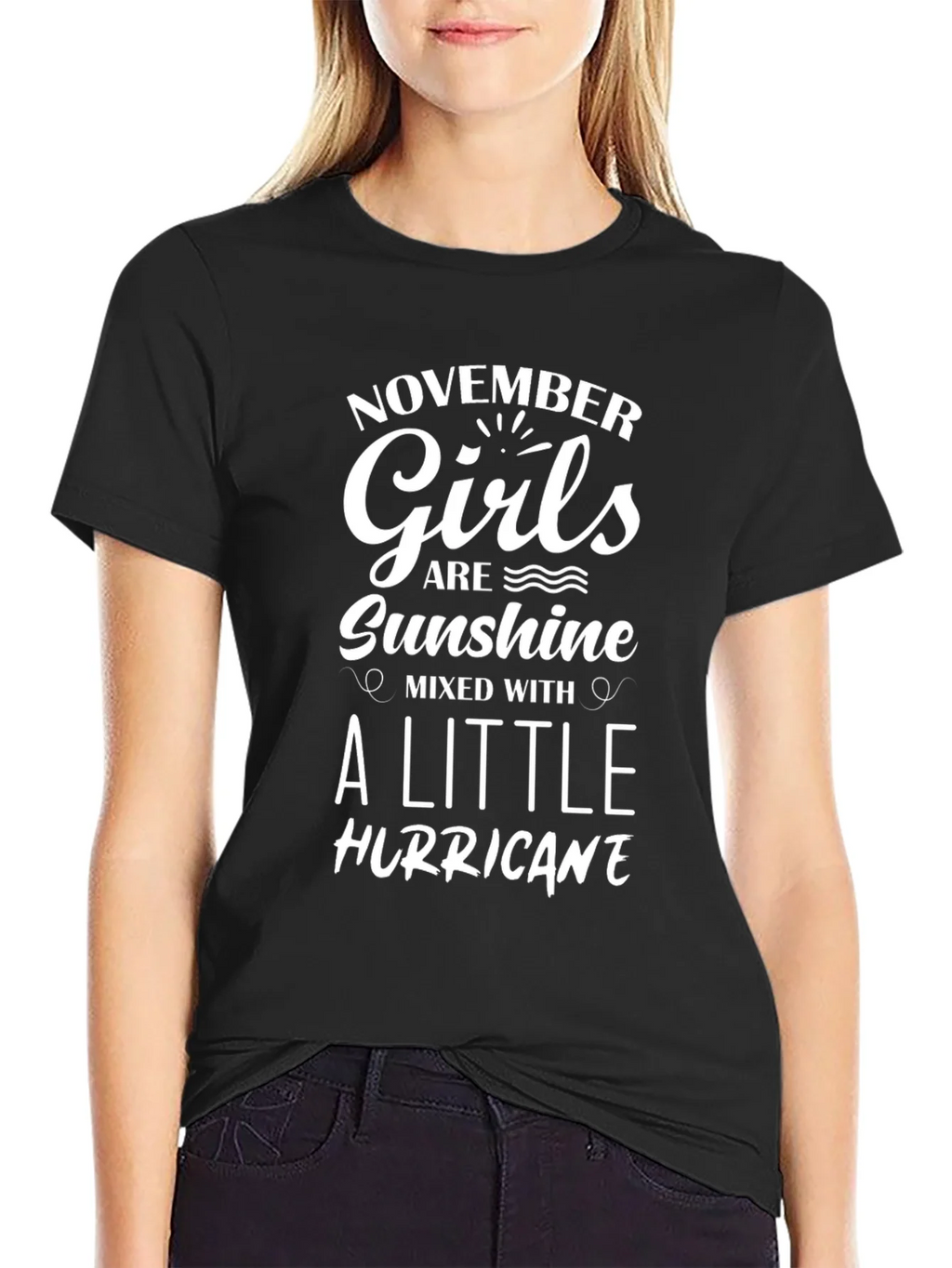 November Girls T-Shirt - Sunshine & Hurricane Tee product image 2