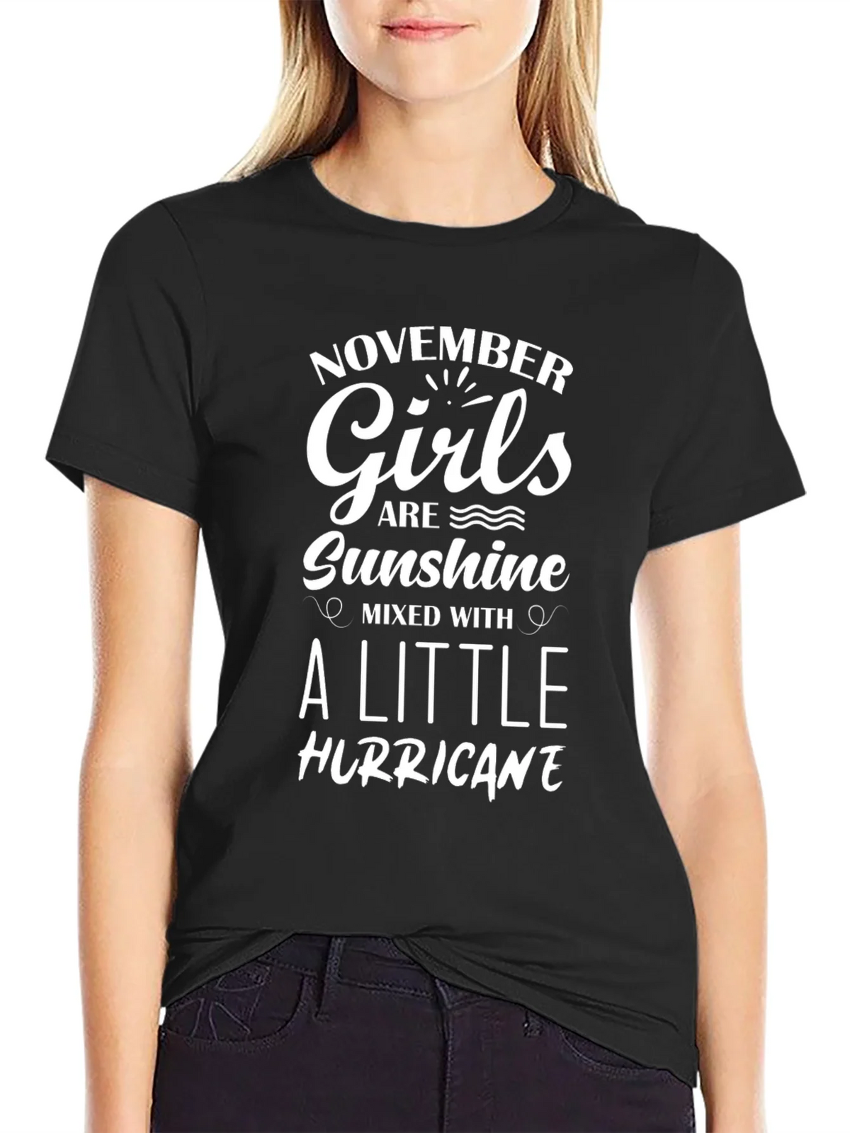 November Girls T-Shirt - Sunshine & Hurricane Tee product image 2