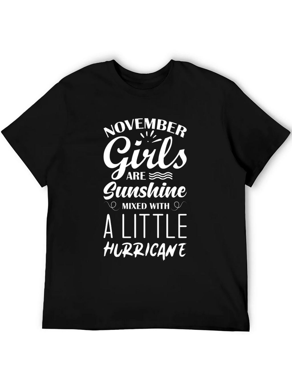 November Girls T-Shirt - Sunshine & Hurricane Tee product image 5