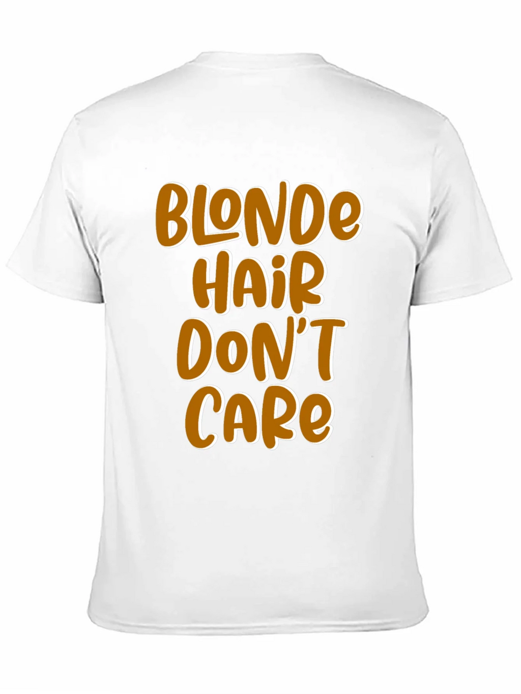 Blonde Hair Dont Care Graphic Tee - Mens Black T-Shirt product image 10