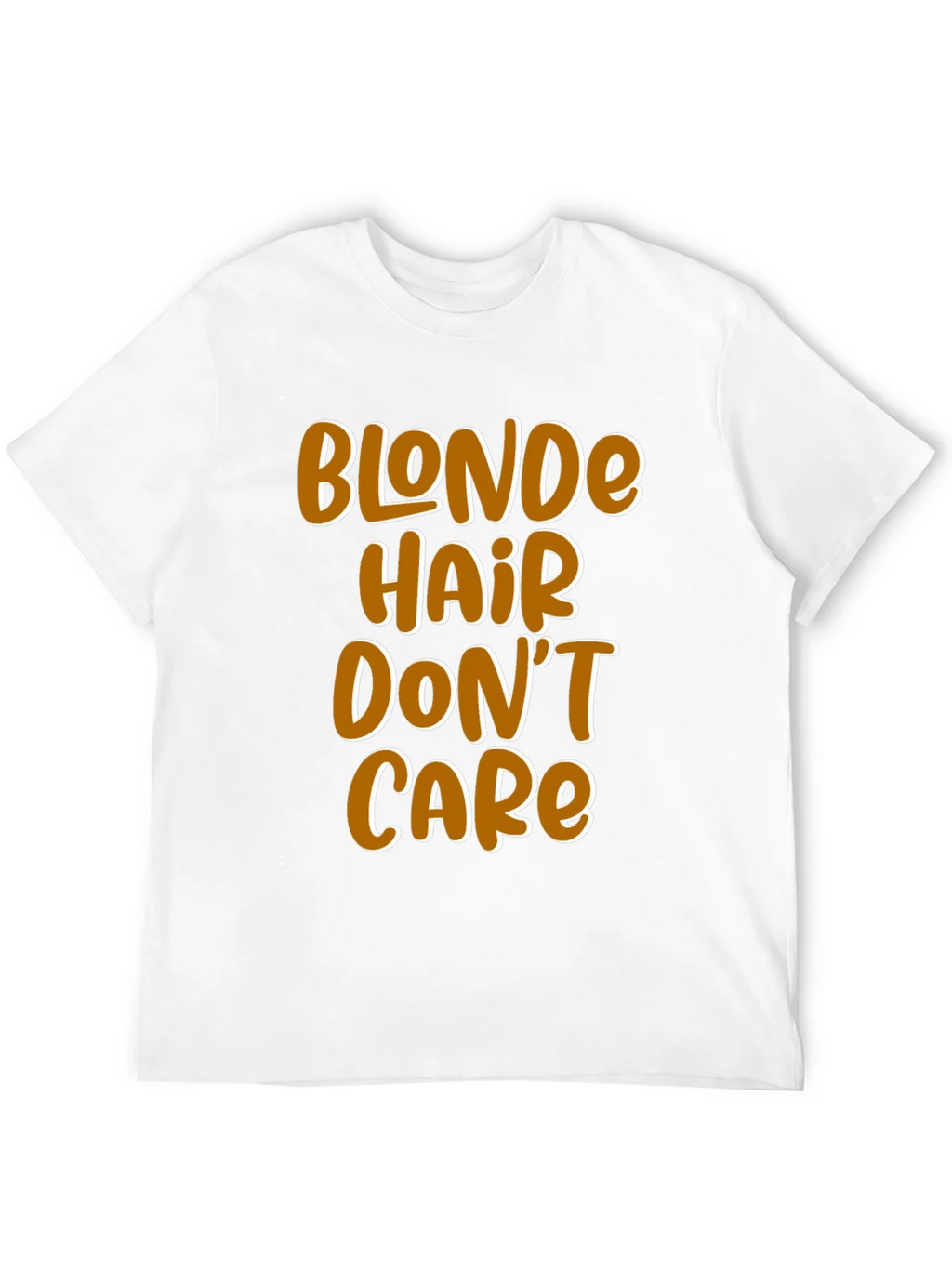 Blonde Hair Dont Care Graphic Tee - Mens Black T-Shirt product image 11