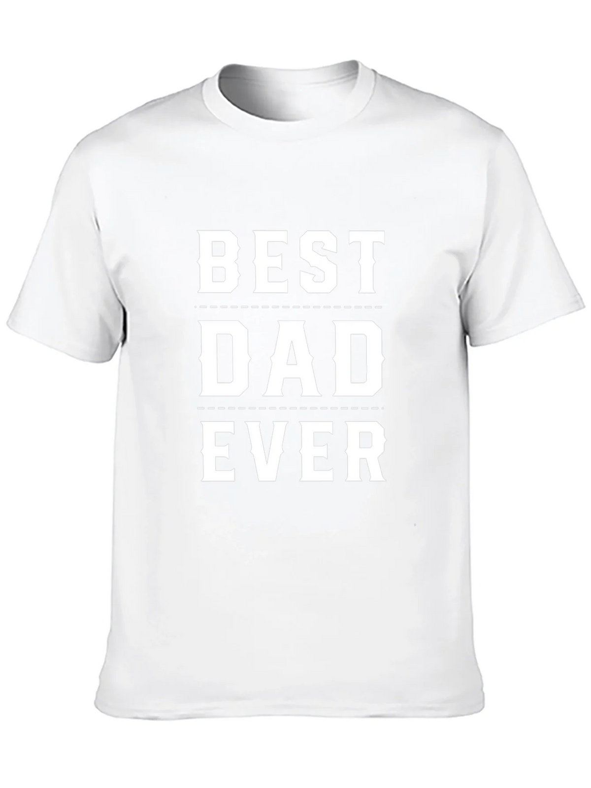 Best Dad Ever Black Graphic T-Shirt product image 9
