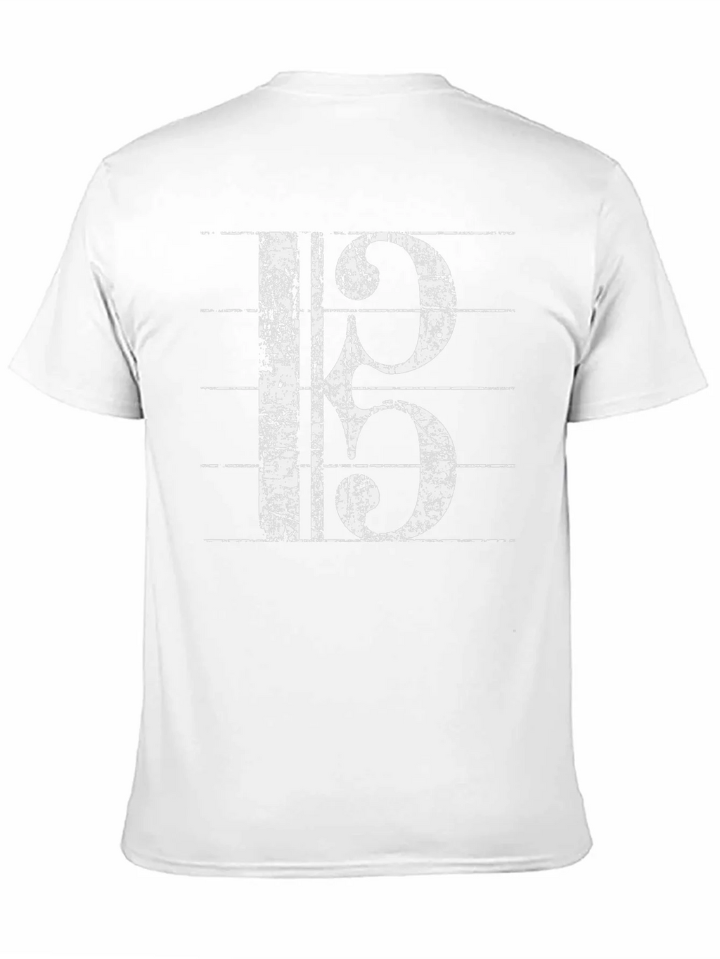 Musical Clef Graphic Tee - Black Cotton T-Shirt product image 10