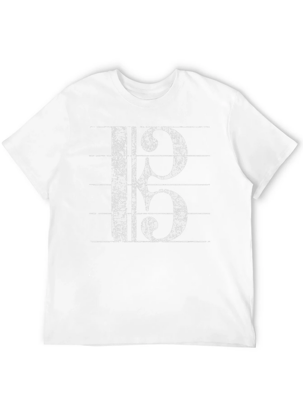 Musical Clef Graphic Tee - Black Cotton T-Shirt product image 11