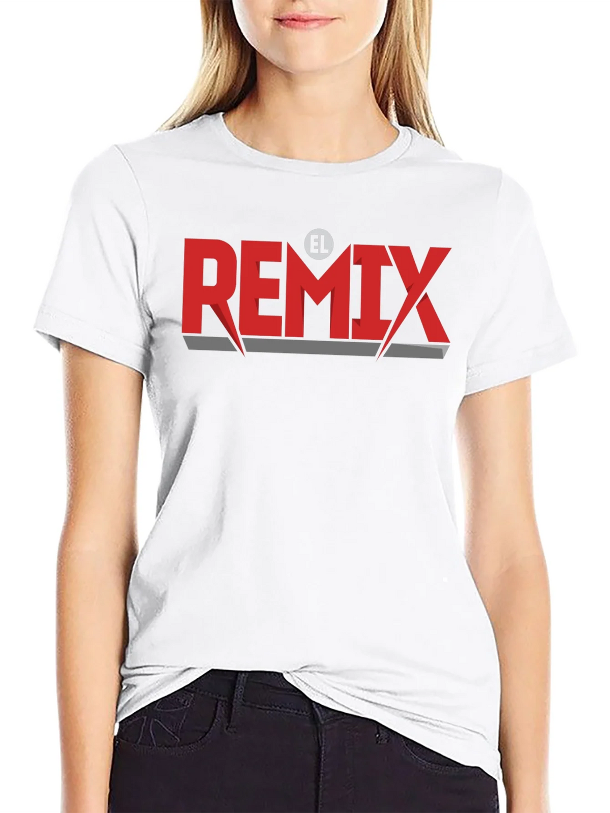 El Remix Graphic Tee - Stylish Black T-Shirt product image 8