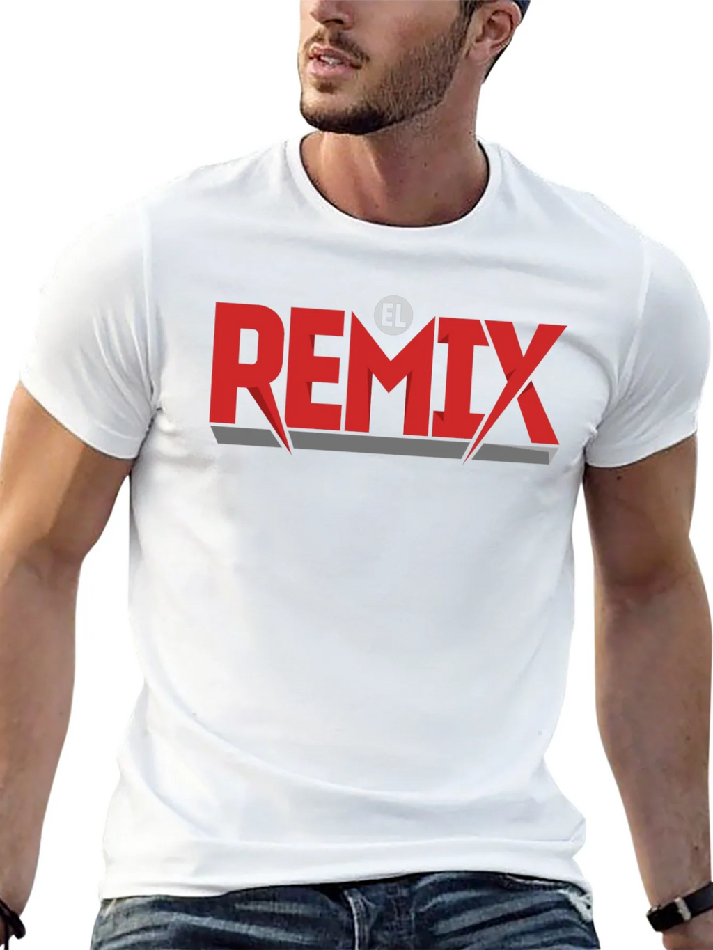 El Remix Graphic Tee - Stylish Black T-Shirt product image 12