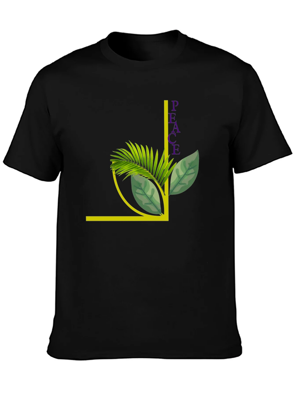 Peace Plant Graphic T-Shirt product image 3