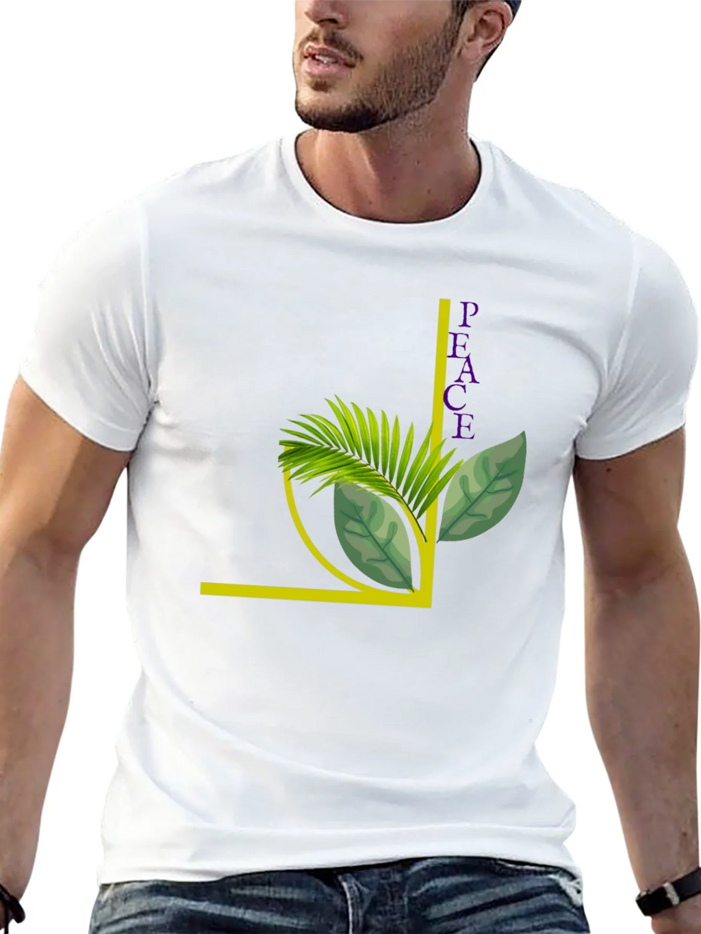 Peace Plant Graphic T-Shirt product image 12