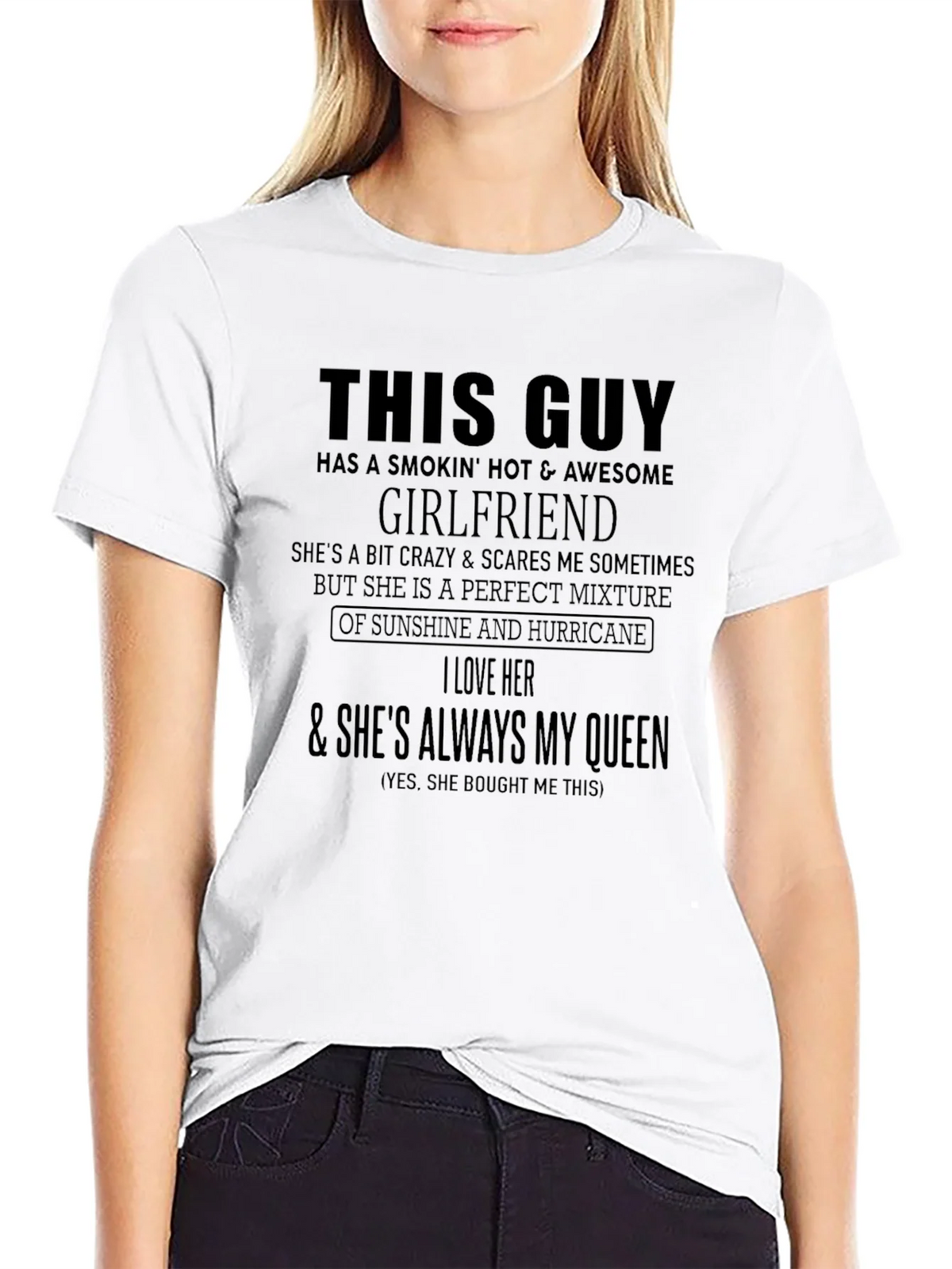 Funny Girlfriend T-Shirt - This Guy product image 8