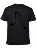 Novelty Eighth Note Musical T-Shirt product image 1