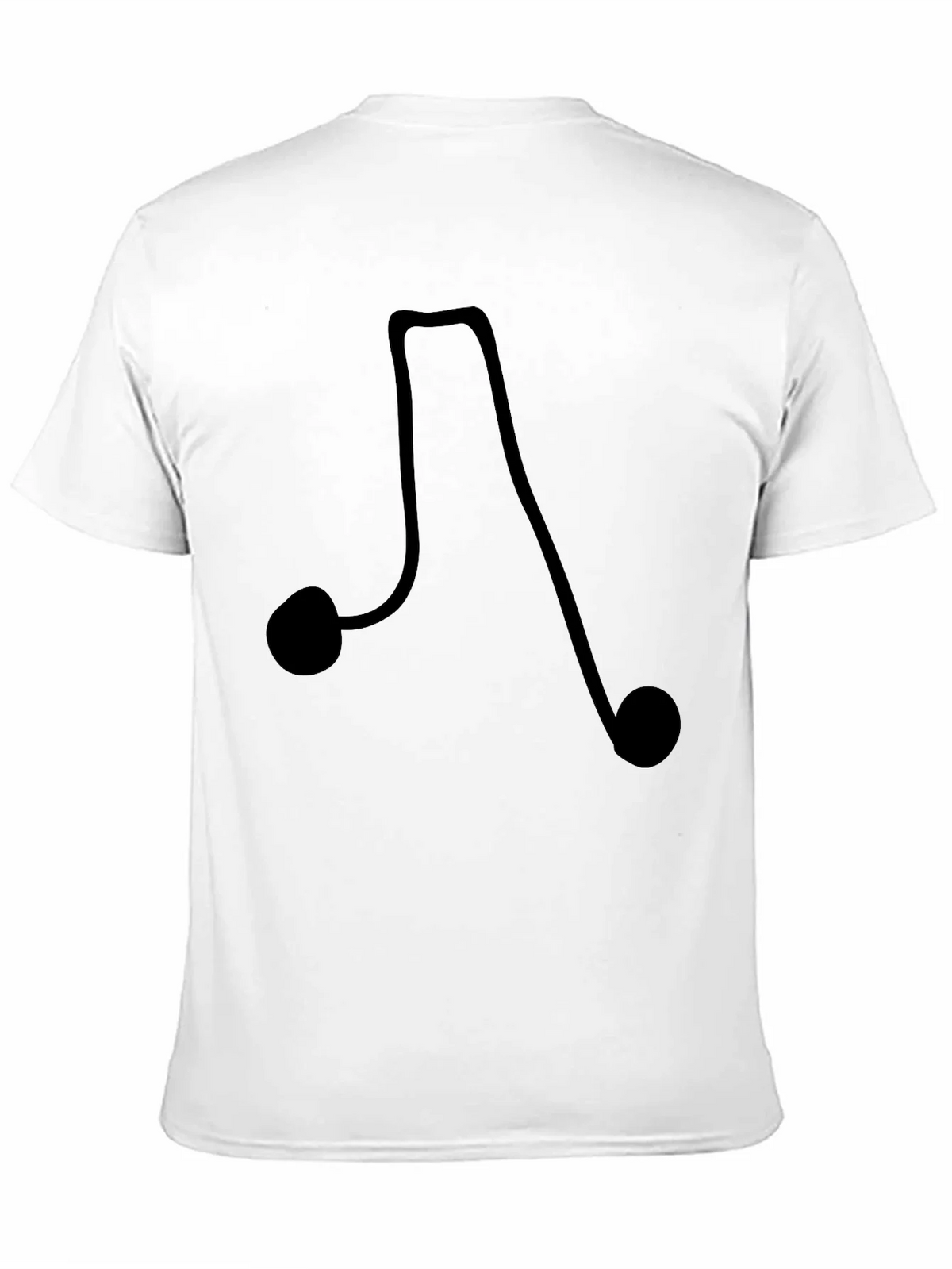 Novelty Eighth Note Musical T-Shirt product image 2
