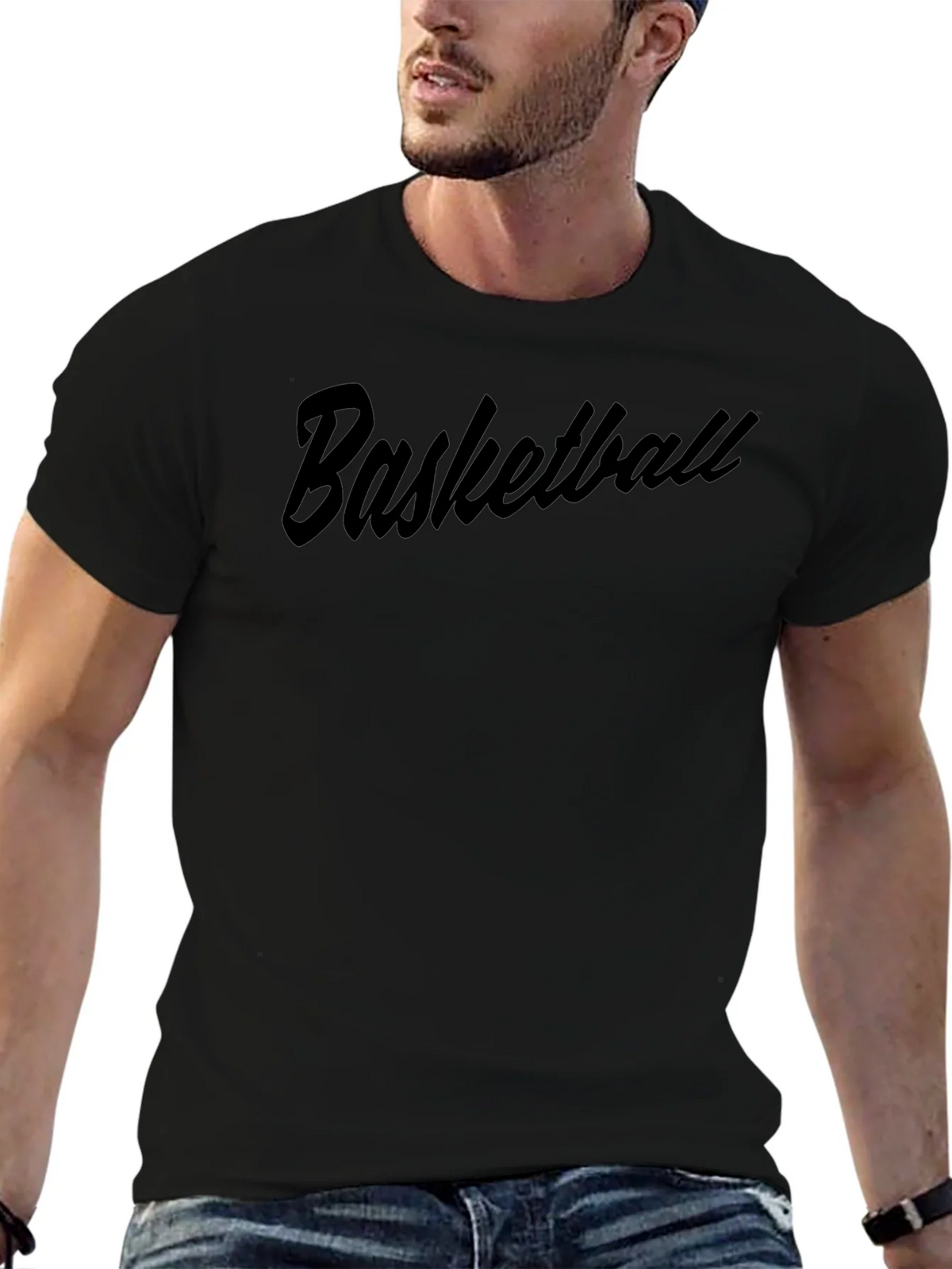 Basketball Graphic Tee - Soft Cotton Blend product image 6
