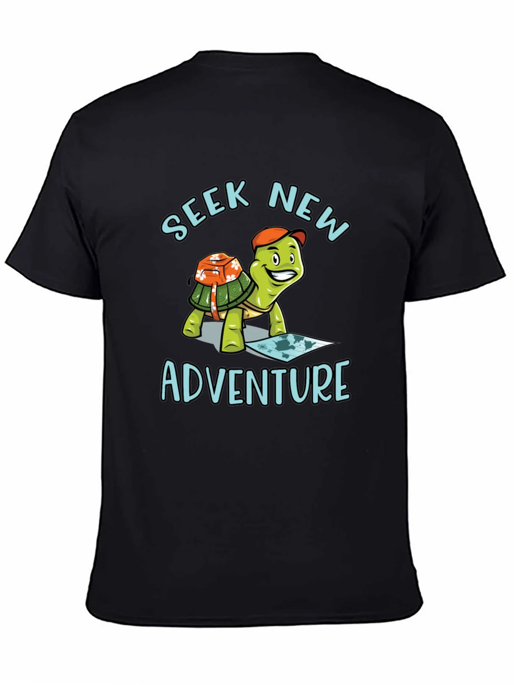 Seek New Adventure Turtle Graphic Tee product image 4