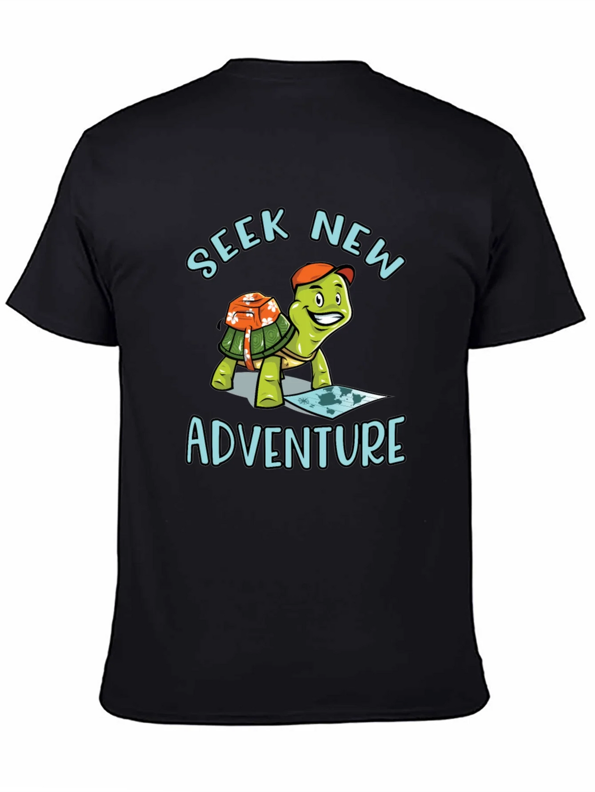 Seek New Adventure Turtle Graphic Tee product image 4