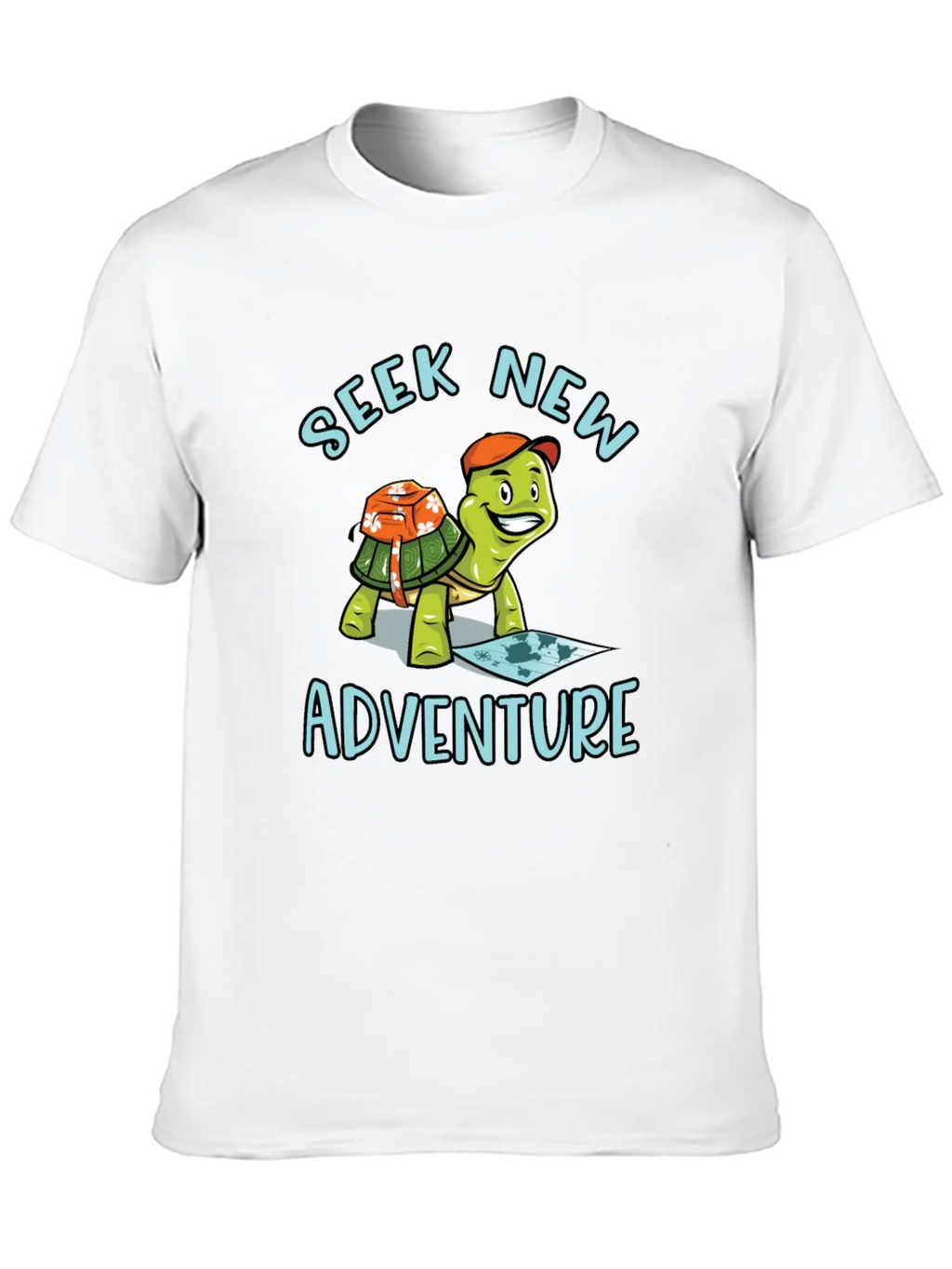 Seek New Adventure Turtle Graphic Tee product image 9