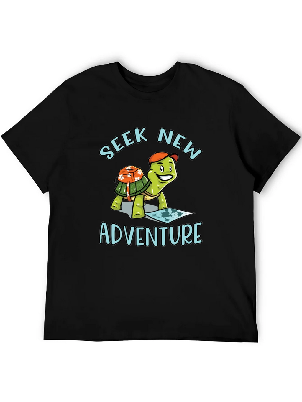 Seek New Adventure Turtle Graphic Tee product image 5