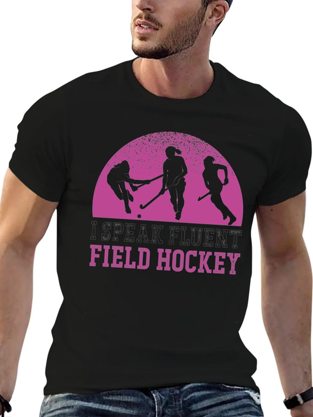 Field Hockey T-Shirt - Speak Fluent product image 6