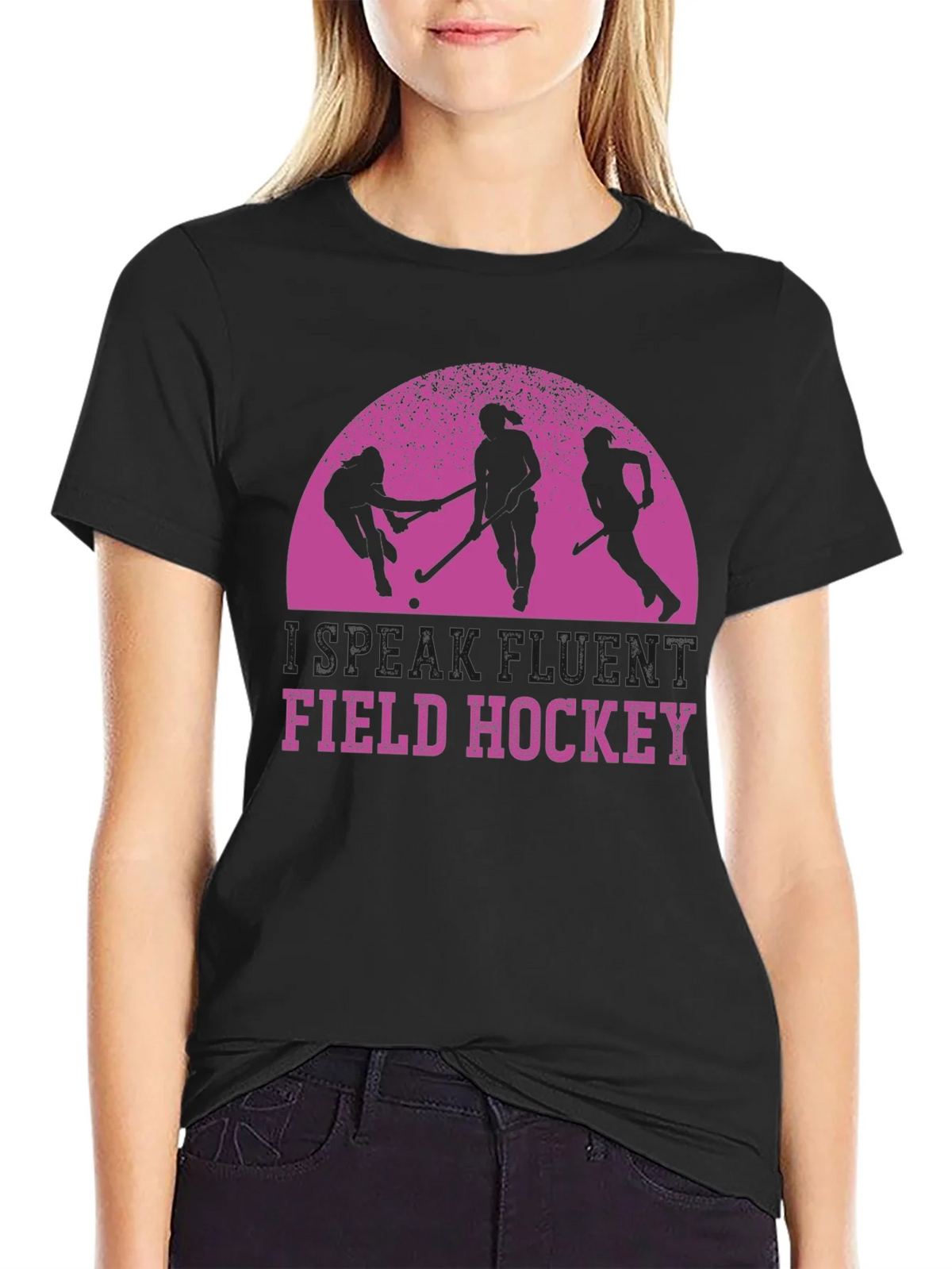 Field Hockey T-Shirt - Speak Fluent product image 2
