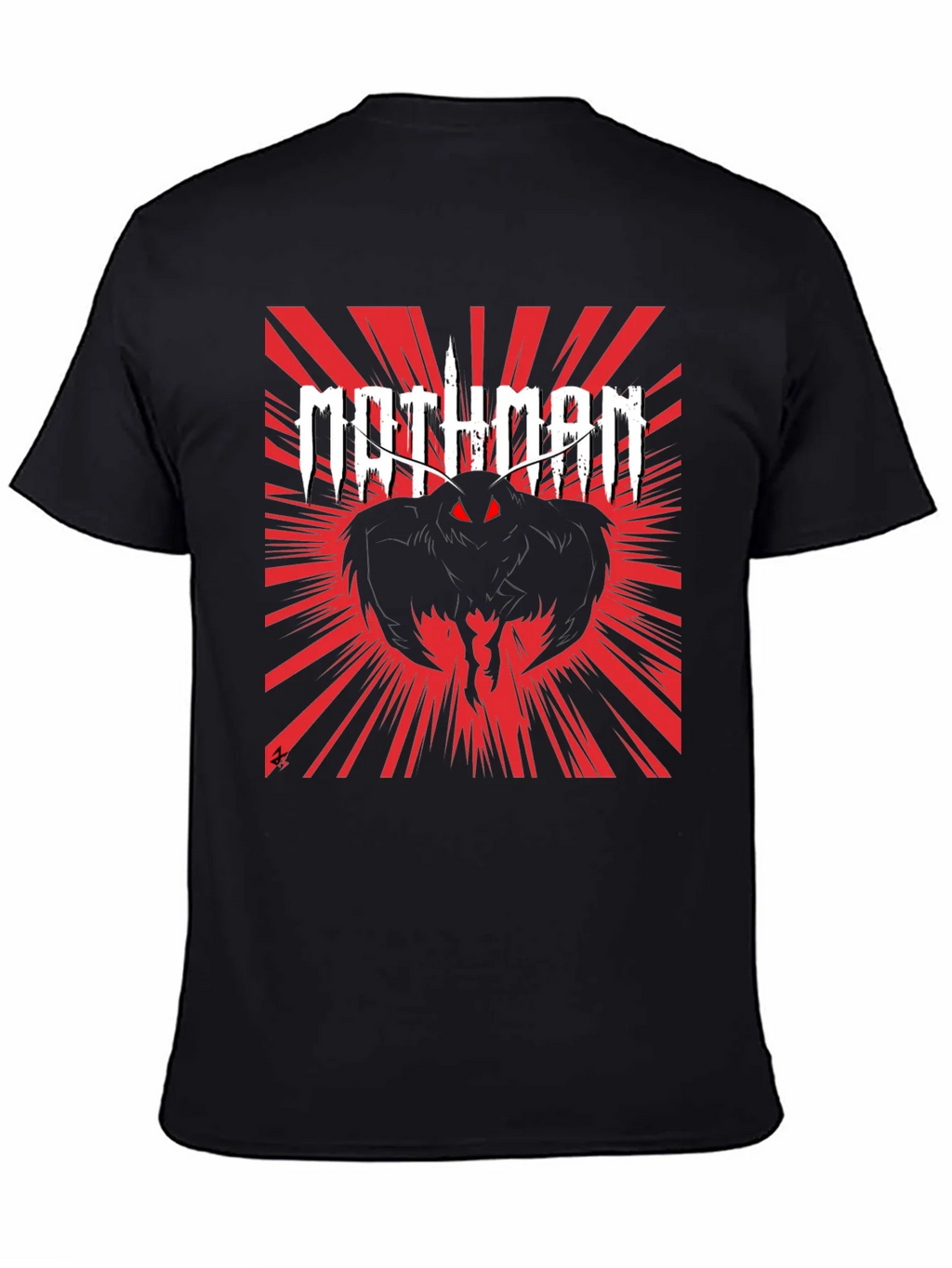 Mothman Graphic Tee - Black product image 4