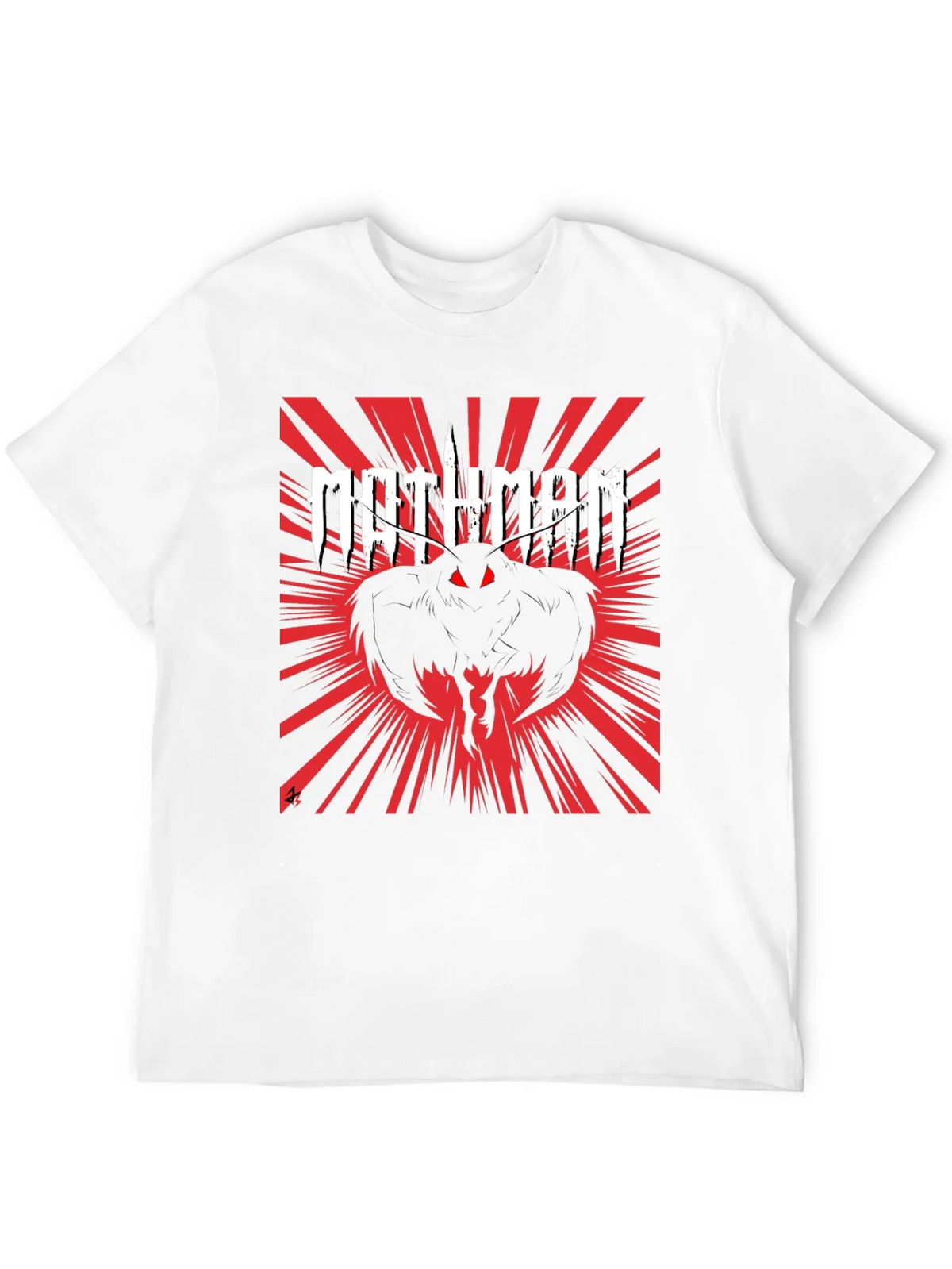 Mothman Graphic Tee - Black product image 11