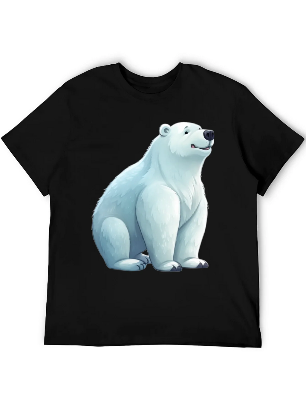 Polar Bear Graphic Tee - Casual Comfort product image 5