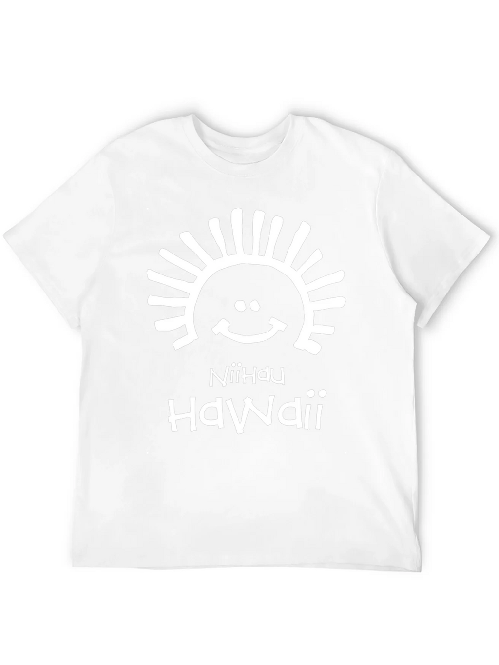 Niihau Hawaii Black Graphic T-Shirt product image 10