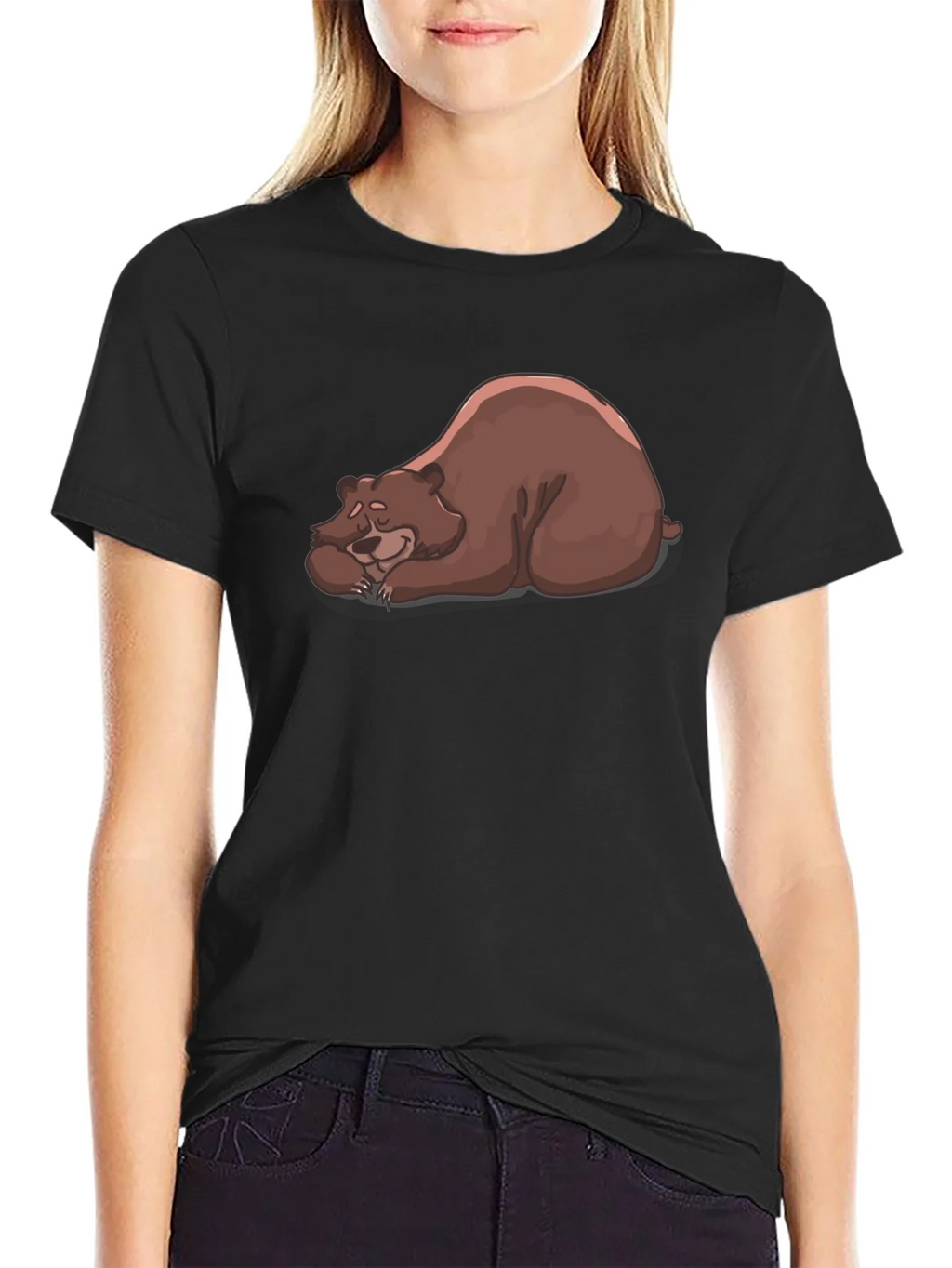 Sleeping Bear Graphic T-Shirt - Relaxed Fit product image 2