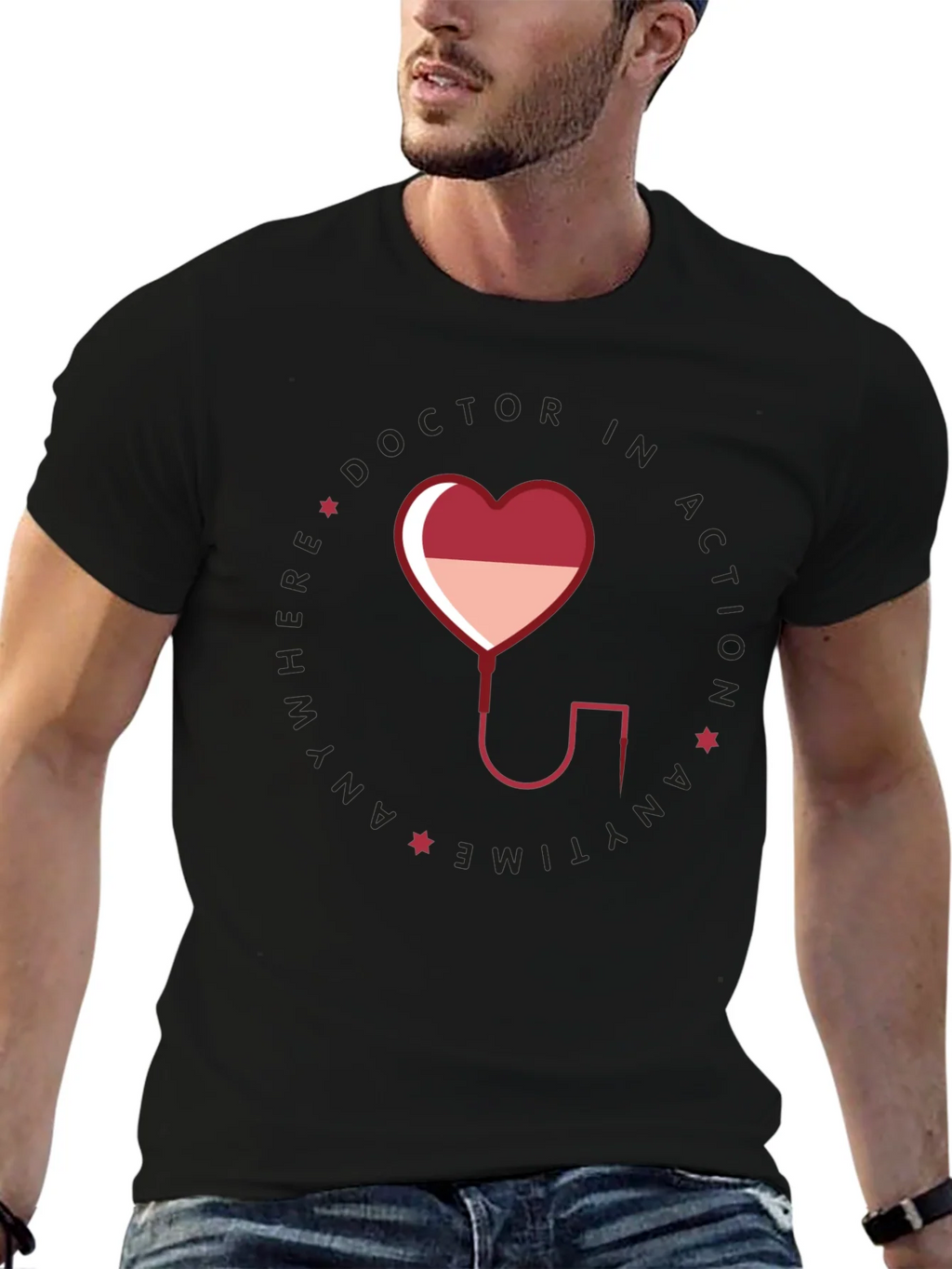 Doctor in Action T-Shirt product image 6