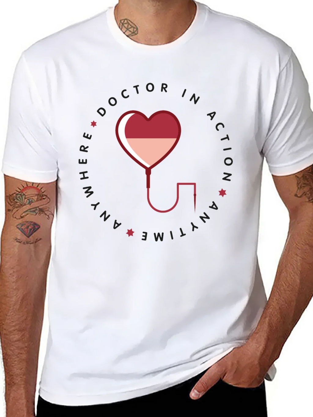 Doctor in Action T-Shirt product image 7