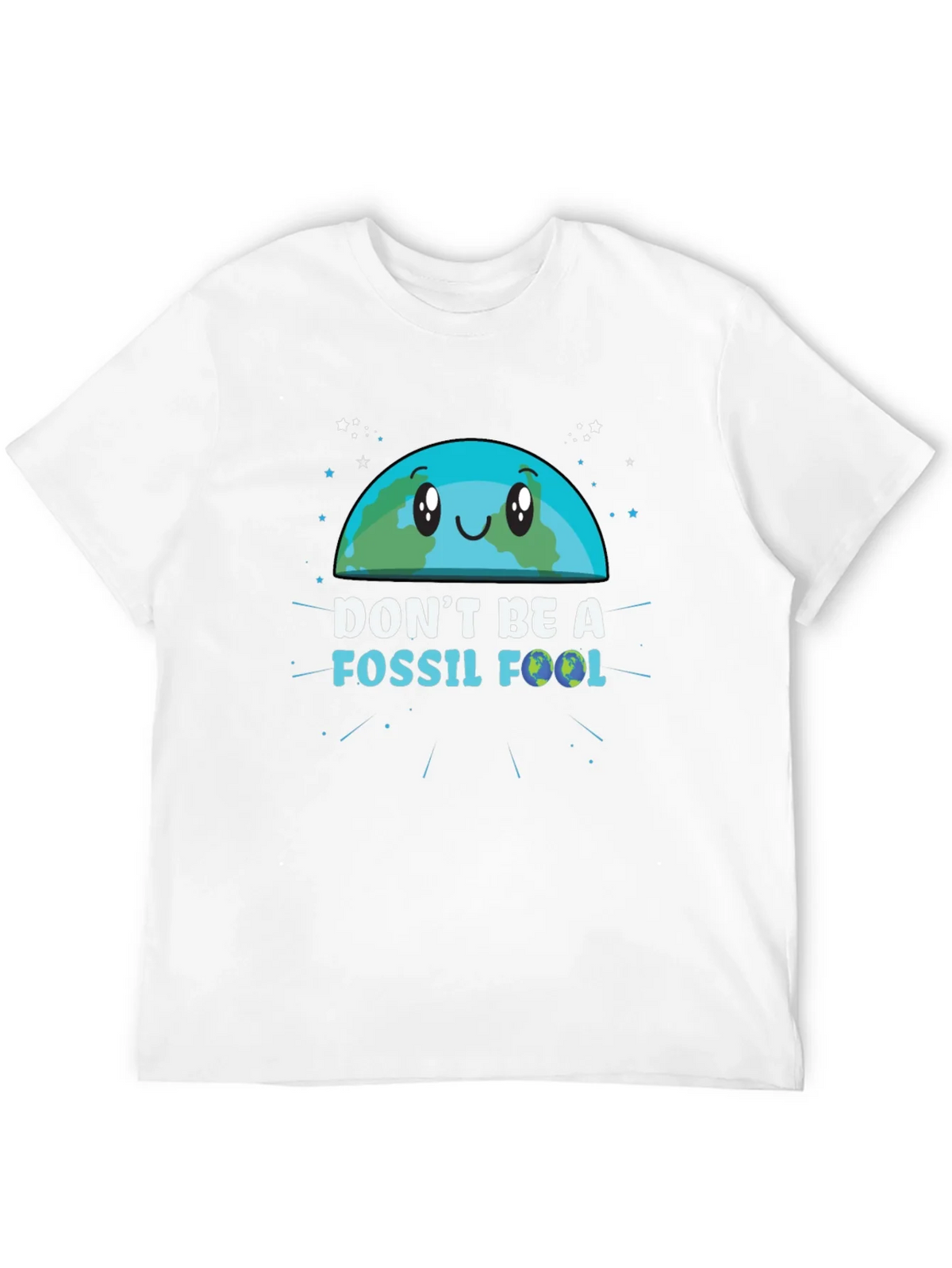Dont Be a Fossil Fool Graphic T-Shirt product image 9