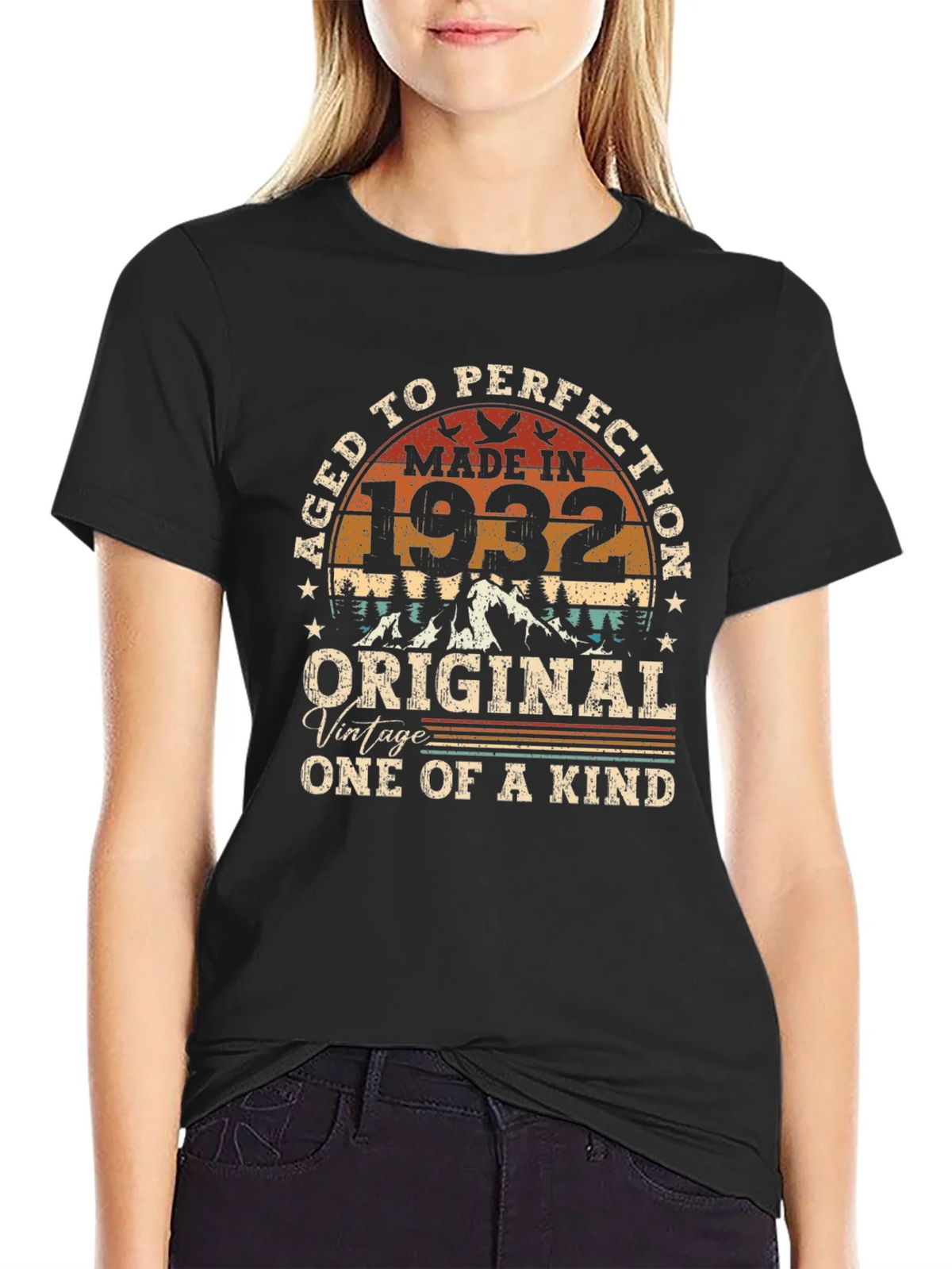 Aged to Perfection 1932 Vintage T-Shirt product image 2
