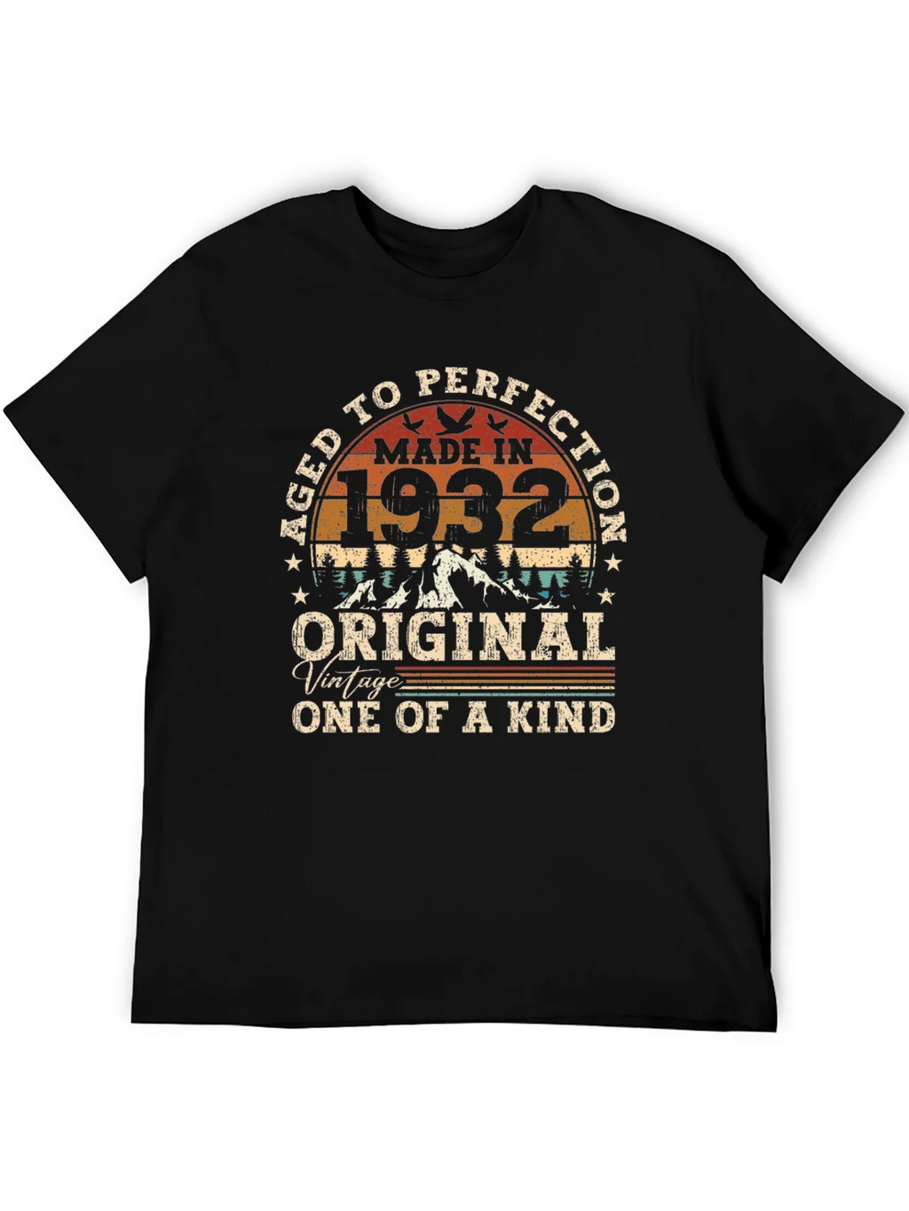 Aged to Perfection 1932 Vintage T-Shirt product image 5