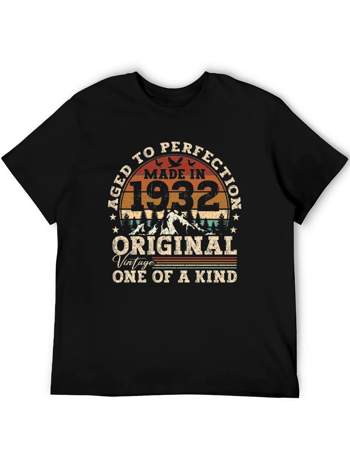 Aged to Perfection 1932 Vintage T-Shirt product image 5