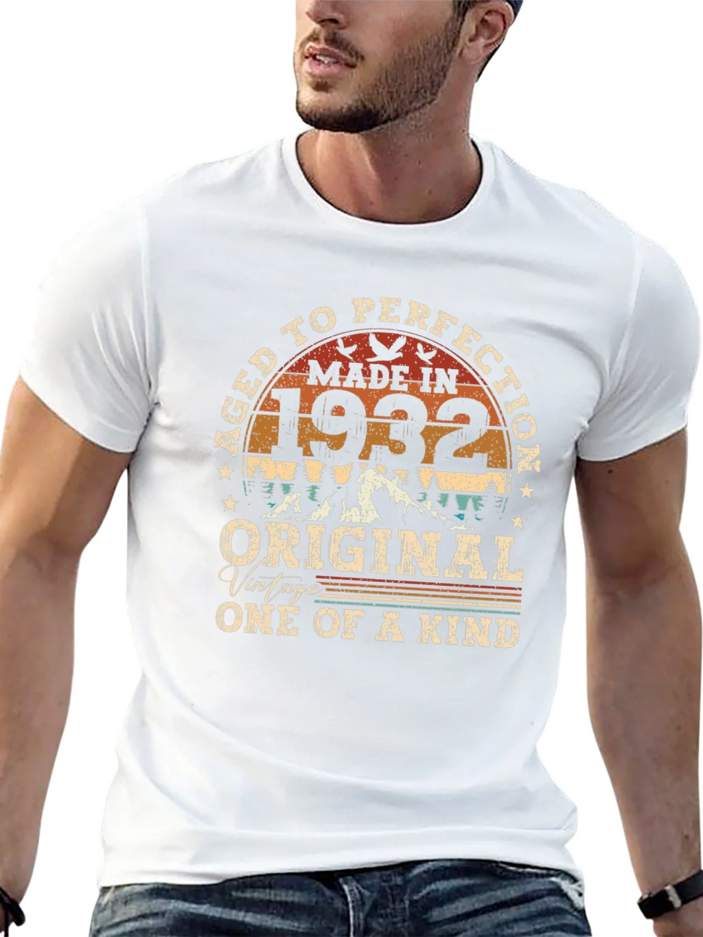 Aged to Perfection 1932 Vintage T-Shirt product image 12