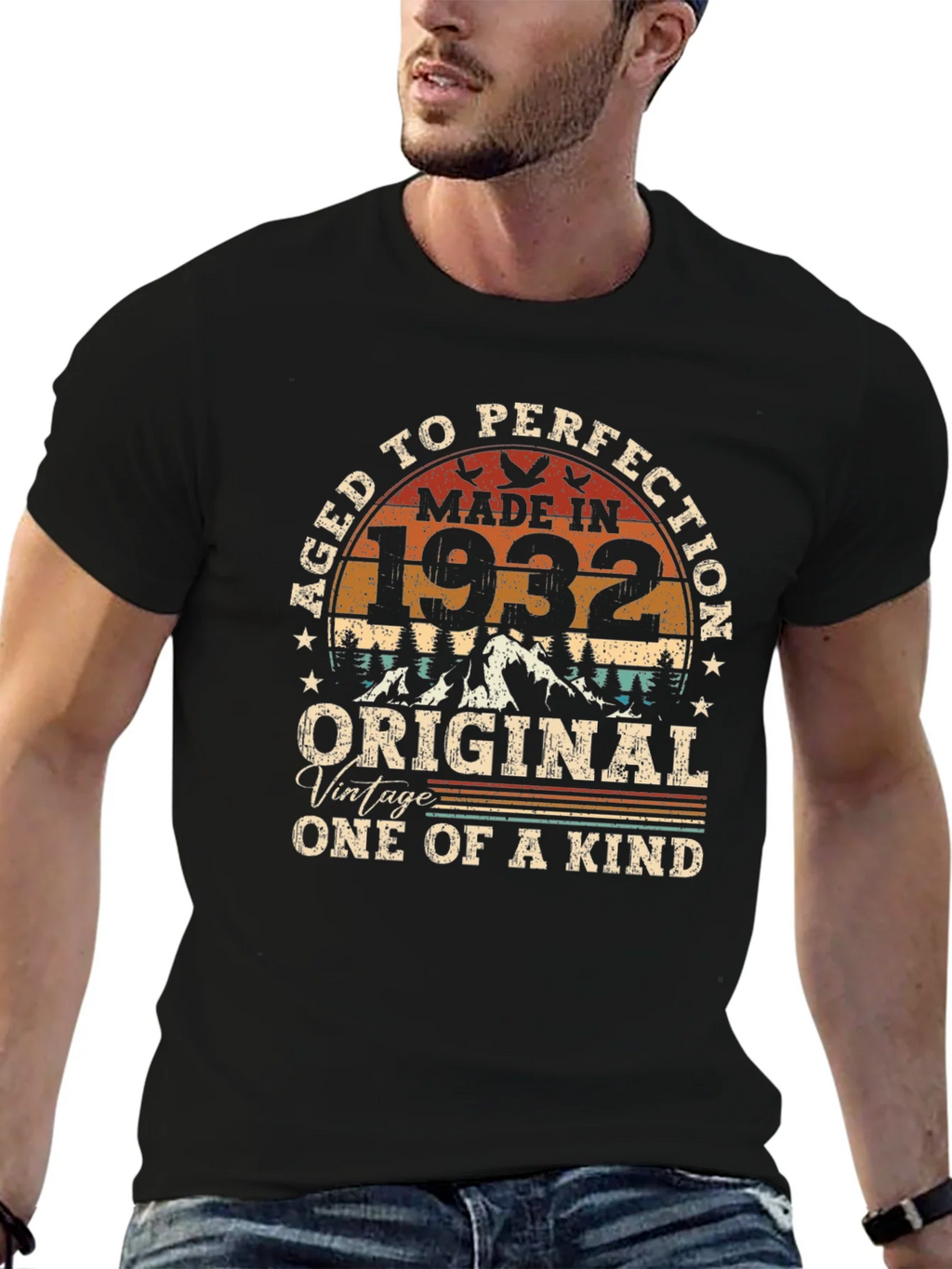 Aged to Perfection 1932 Vintage T-Shirt product image 6