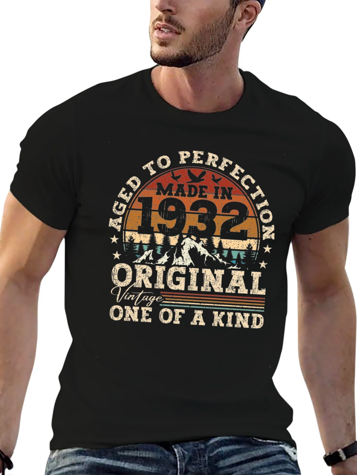 Aged to Perfection 1932 Vintage T-Shirt product image 6
