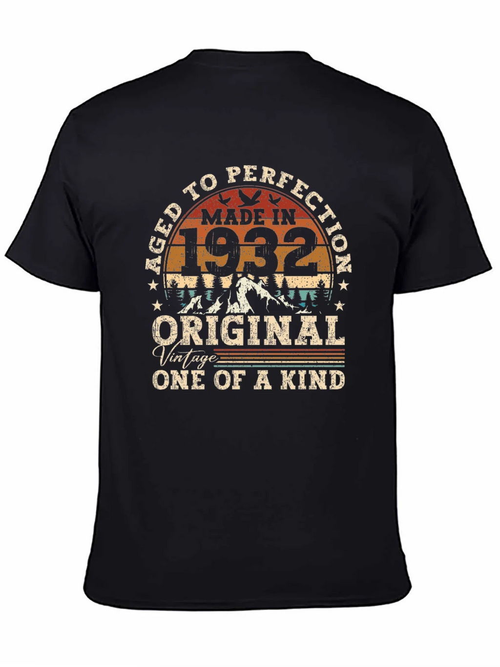 Aged to Perfection 1932 Vintage T-Shirt product image 4