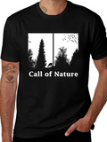 Call of Nature Graphic Tee - Black product image 1