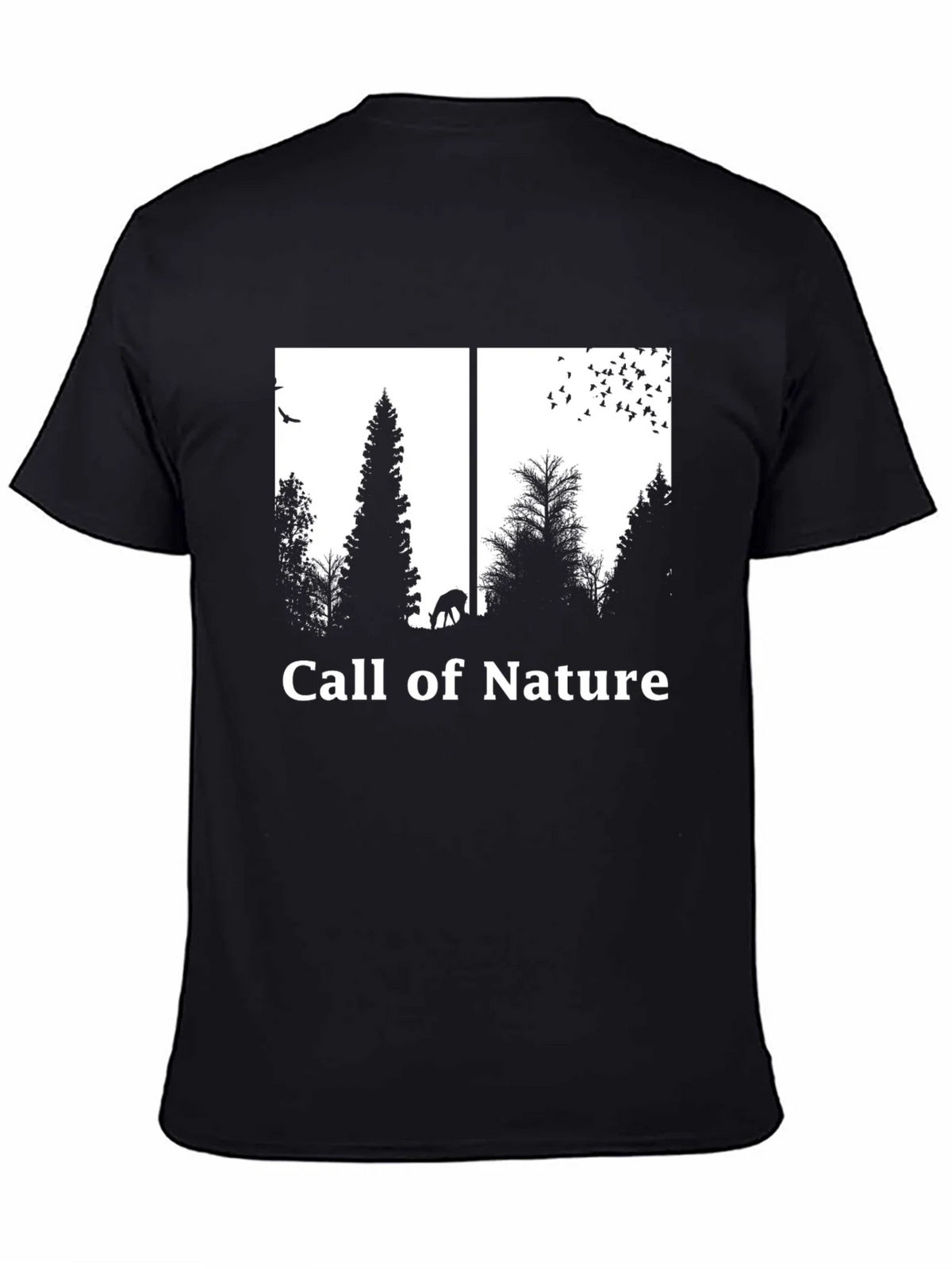 Call of Nature Graphic Tee - Black product image 4