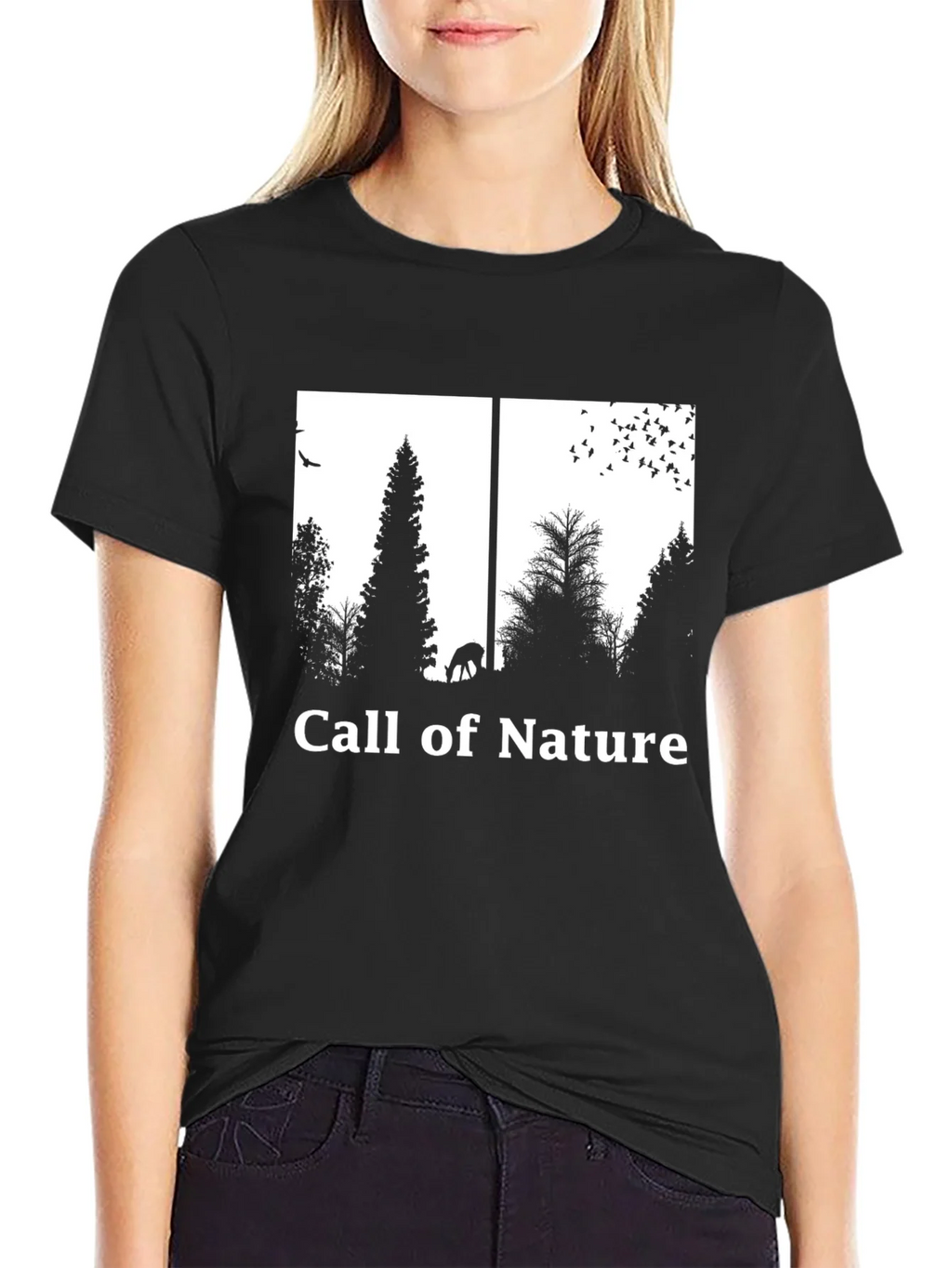 Call of Nature Graphic Tee - Black product image 2