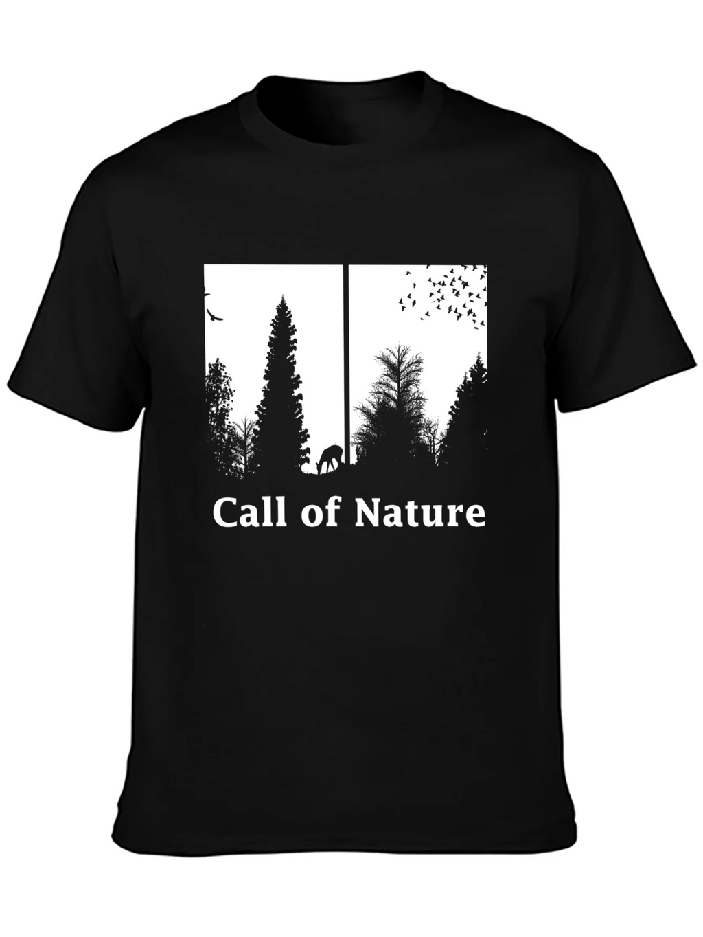 Call of Nature Graphic Tee - Black product image 3