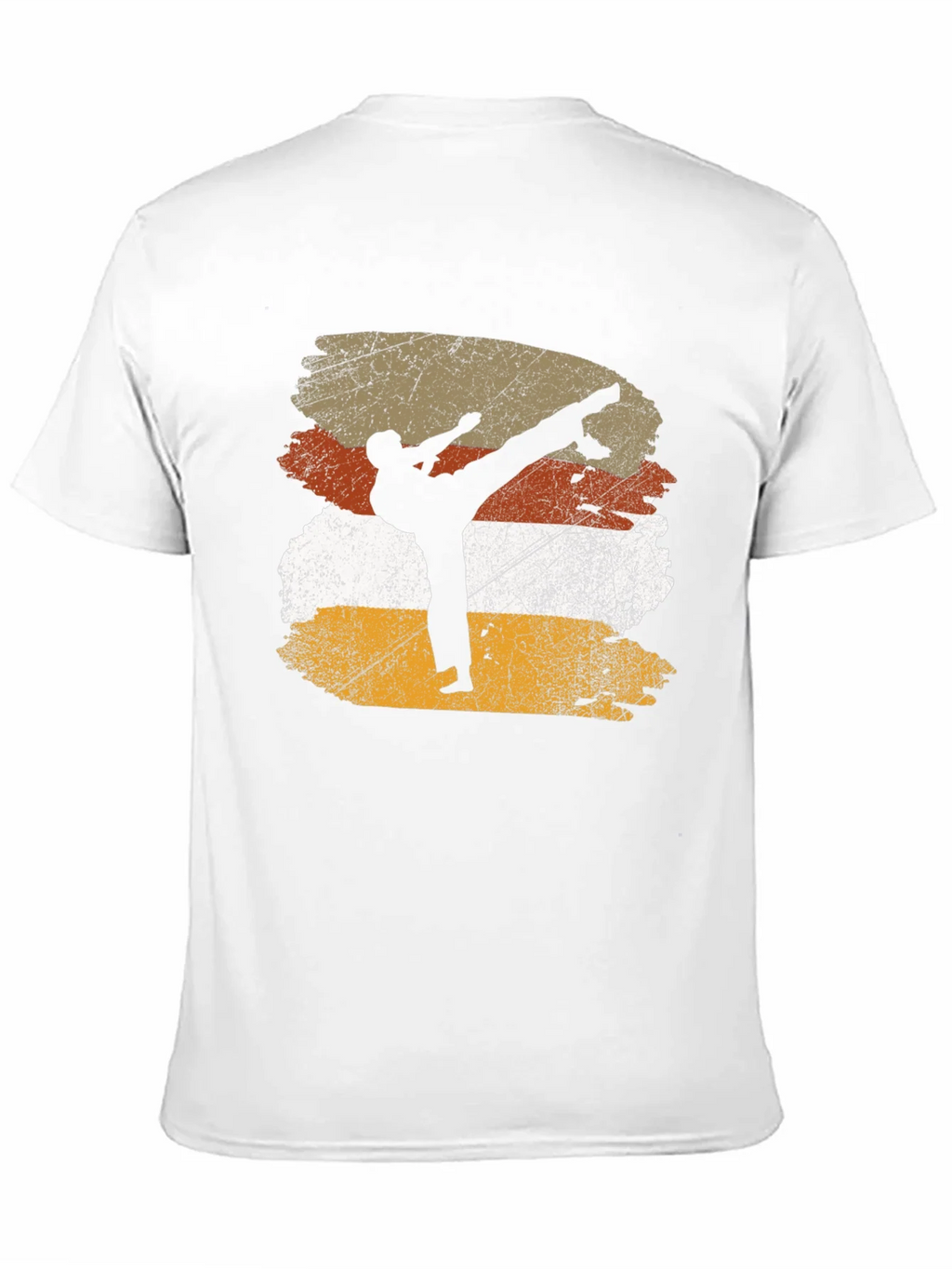Martial Arts Silhouette Graphic Tee - Black product image 10