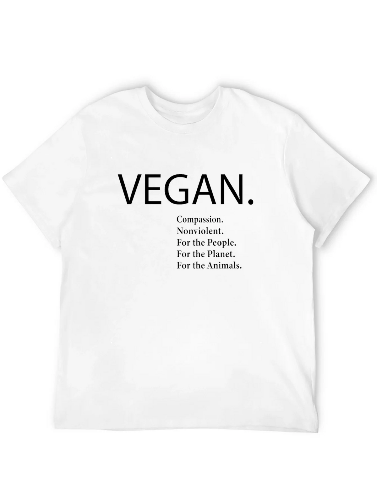 Vegan Graphic Tee - Compassion Nonviolence Planet Animals product image 11