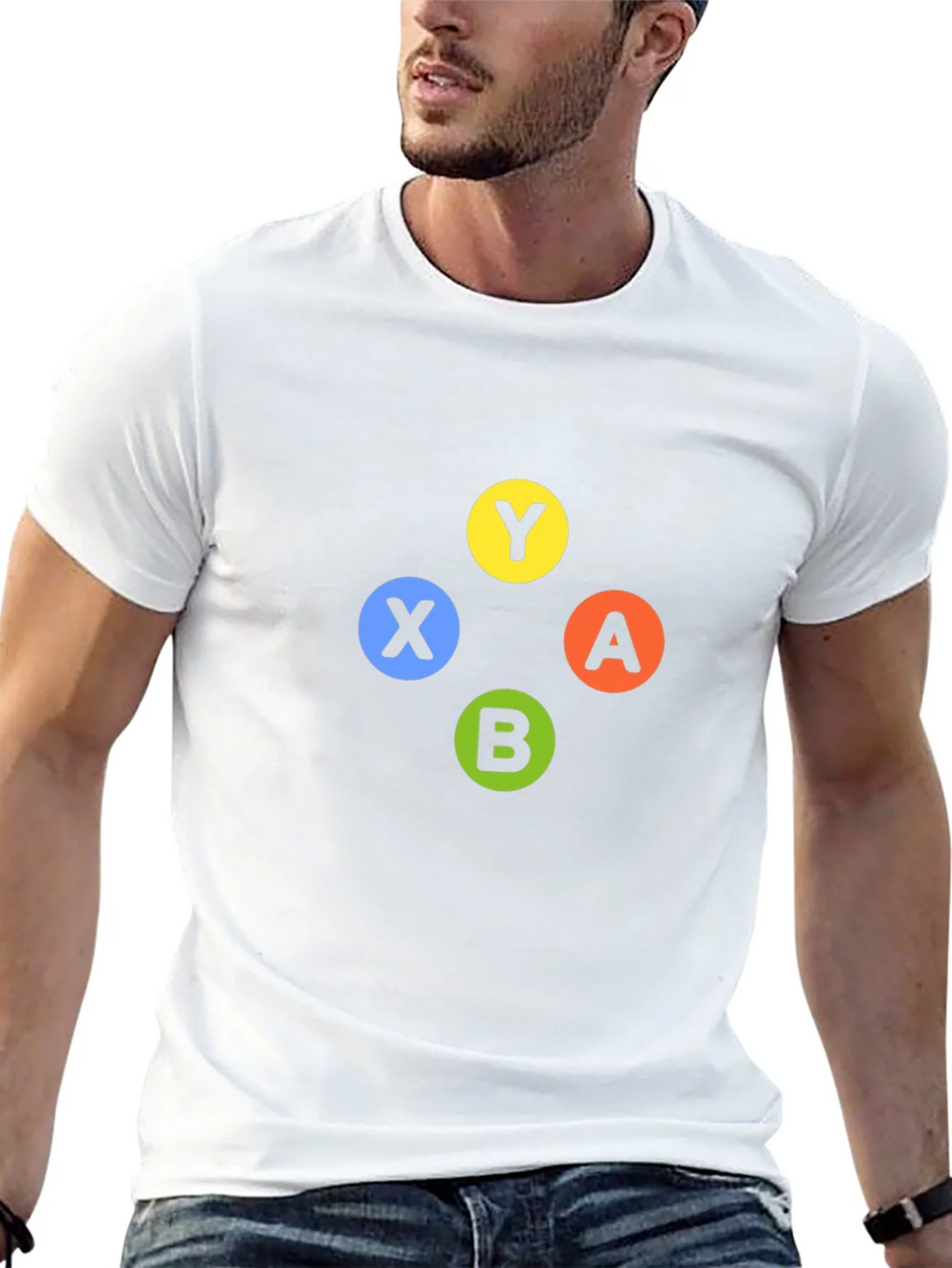 Xbox Controller Buttons T-Shirt - Gaming Tee product image 5