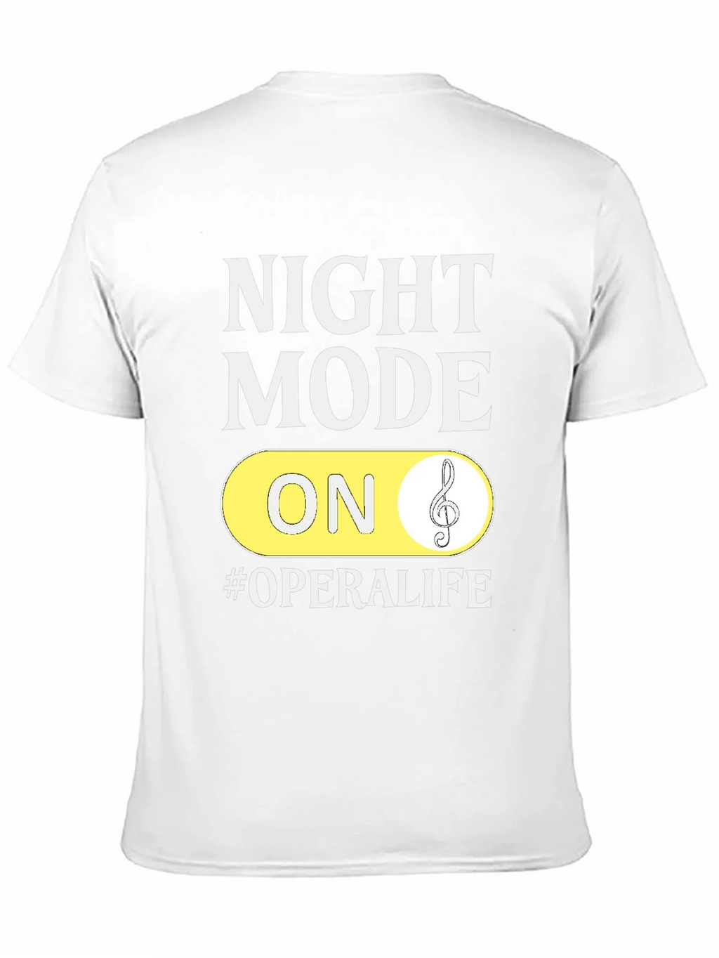Night Mode On #OperaLife Black T-Shirt product image 10
